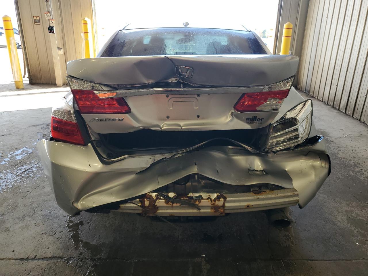 2015 Honda Accord Exl Silver vin: 1HGCR2F89FA106267