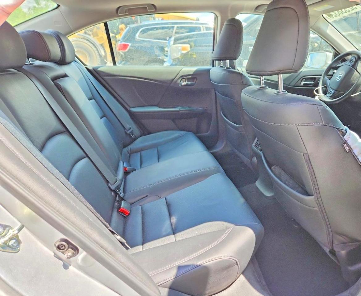 2015 Honda Accord Exl Silver vin: 1HGCR2F89FA107855