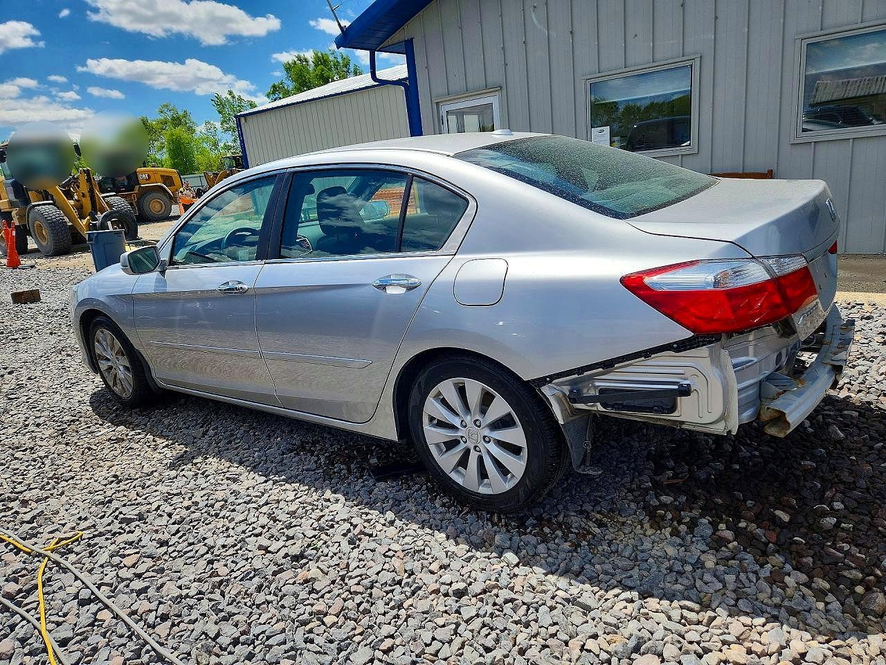 2015 Honda Accord Exl Silver vin: 1HGCR2F89FA107855