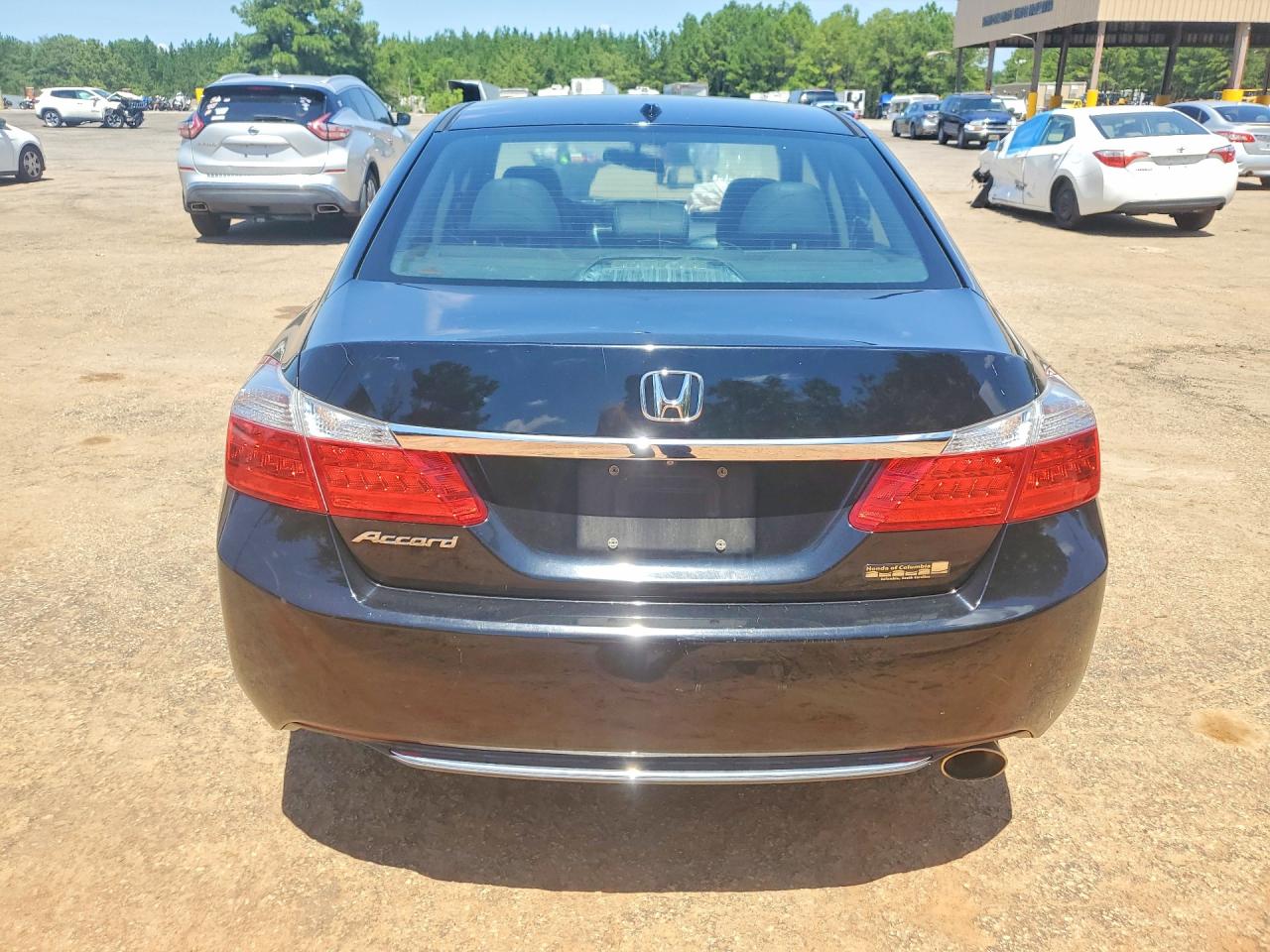 2015 Honda Accord Exl Черный vin: 1HGCR2F89FA132965