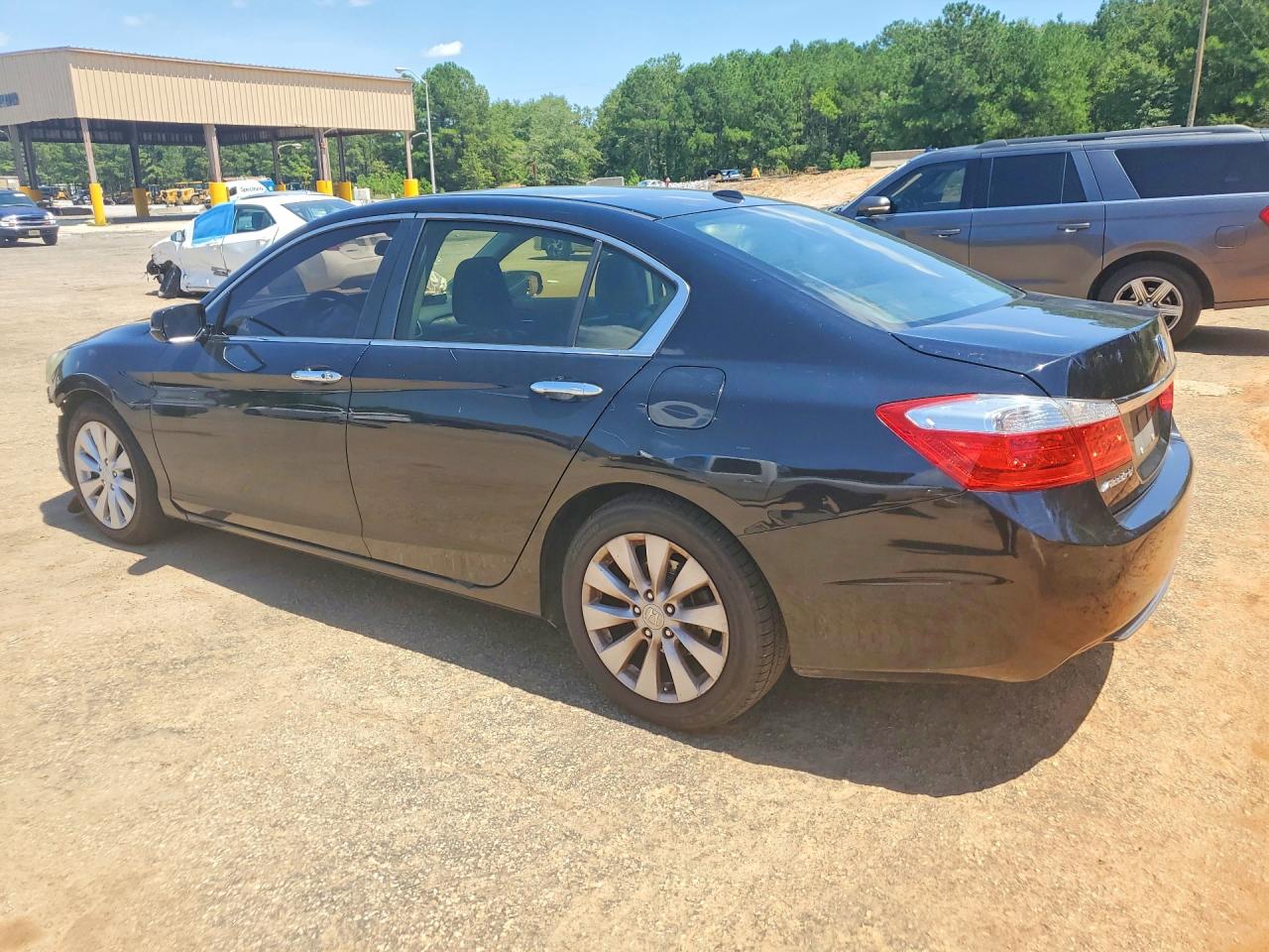 2015 Honda Accord Exl Черный vin: 1HGCR2F89FA132965
