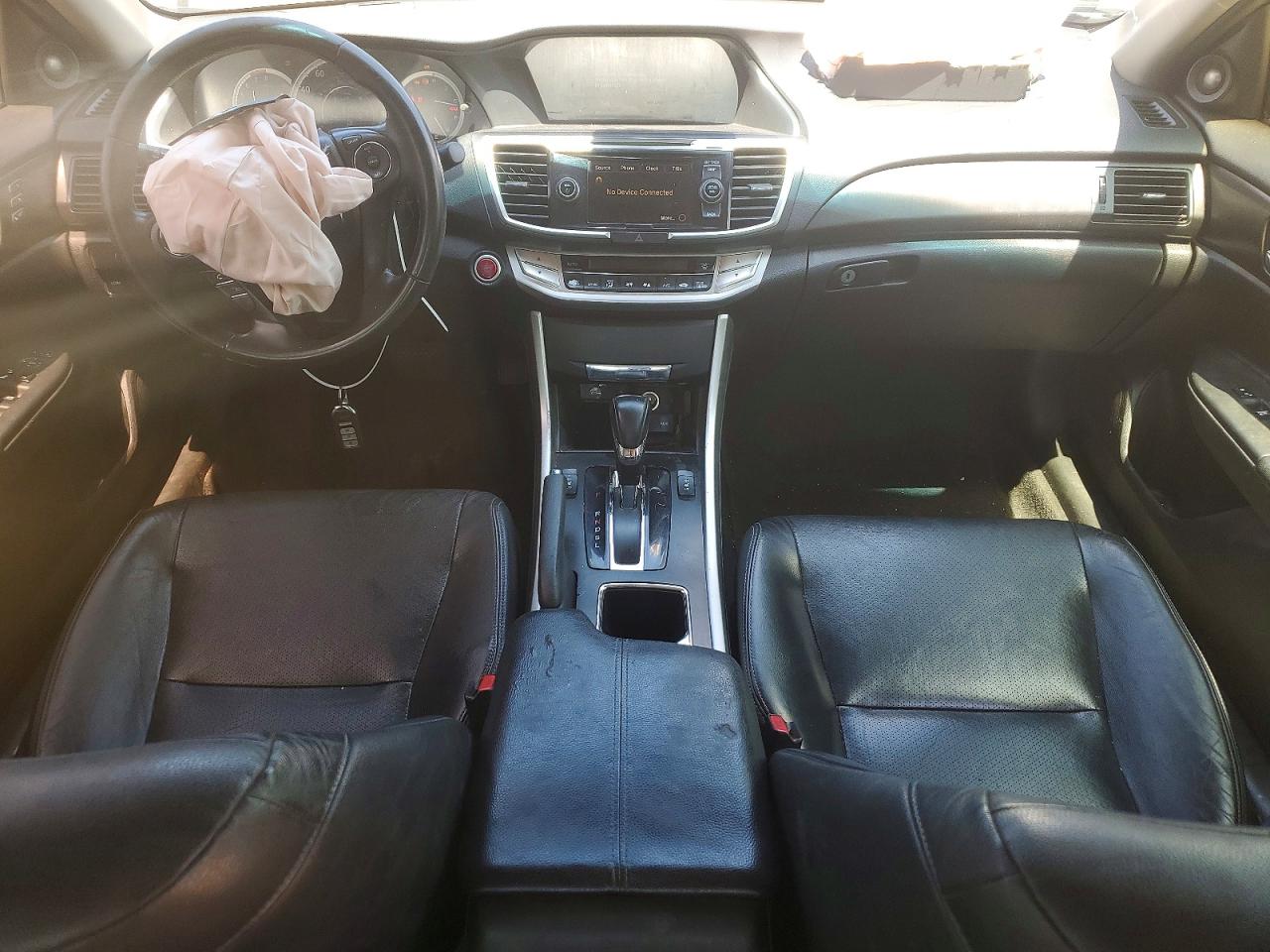 2015 Honda Accord Exl Черный vin: 1HGCR2F89FA132965