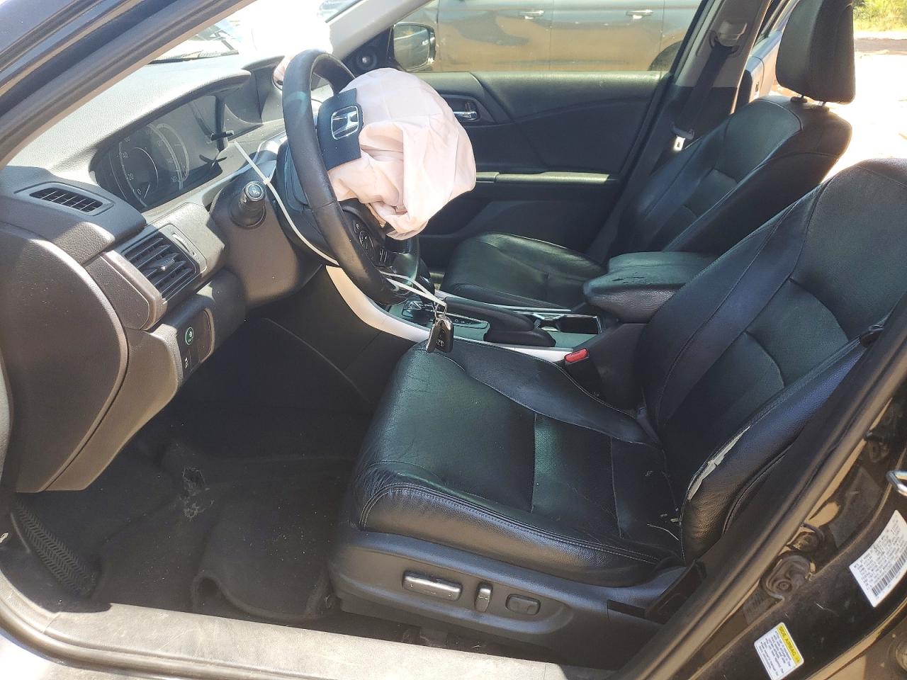 2015 Honda Accord Exl Черный vin: 1HGCR2F89FA132965