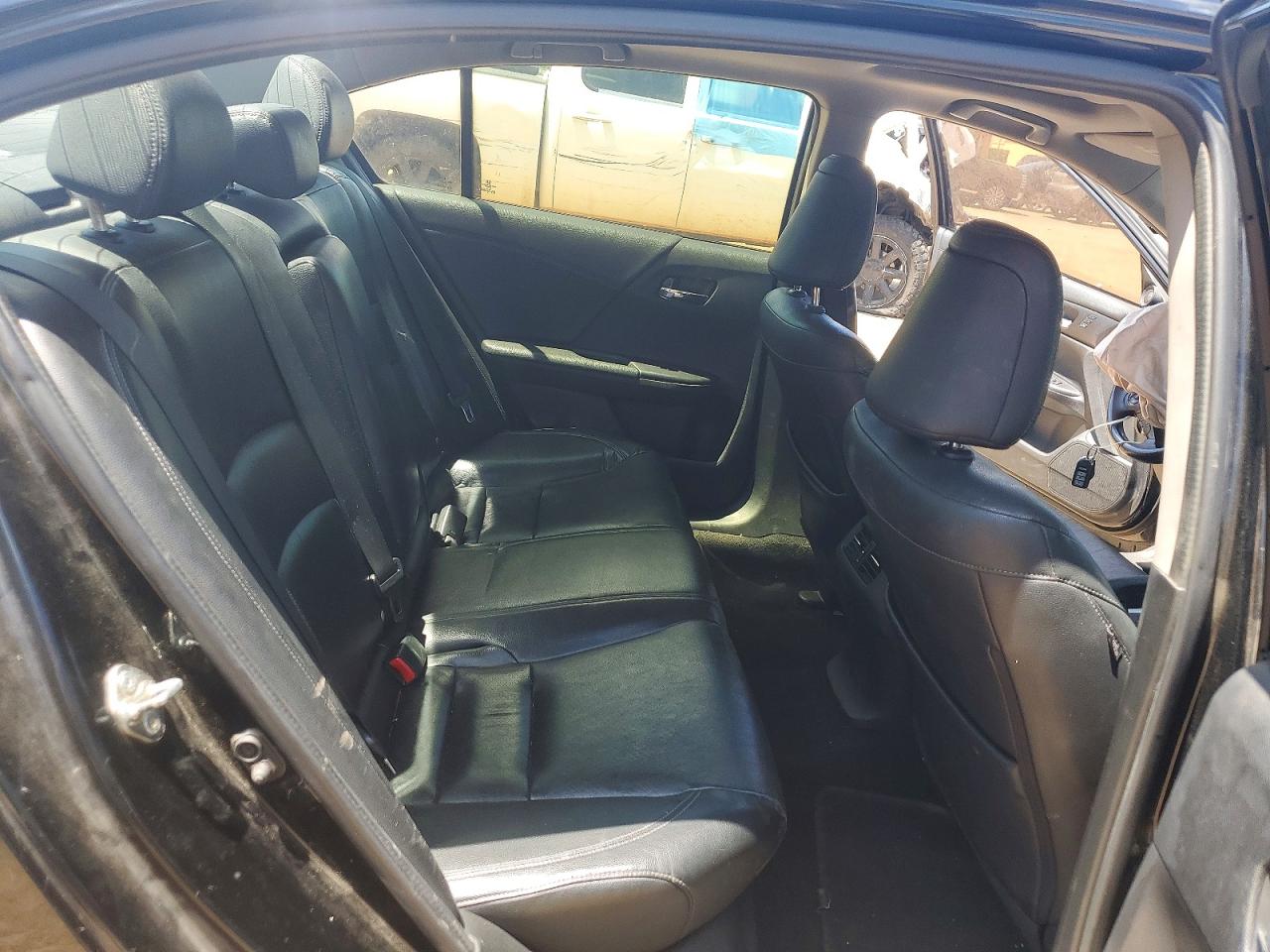 2015 Honda Accord Exl Черный vin: 1HGCR2F89FA132965