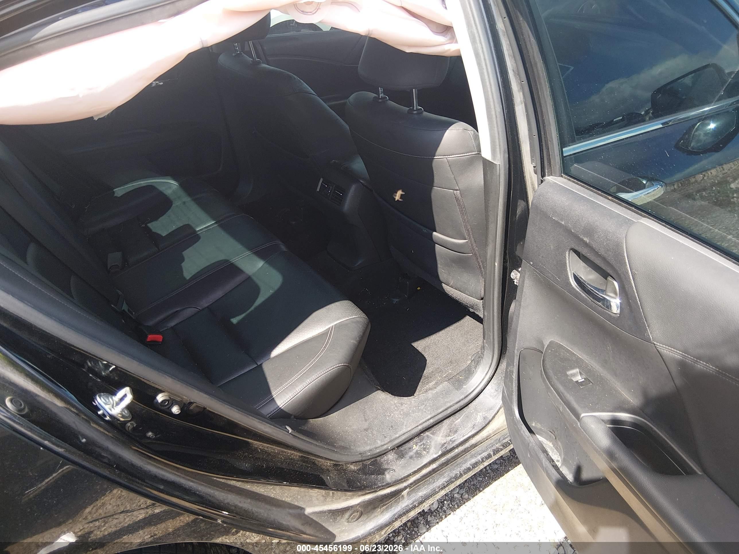 2015 Honda Accord Ex-l Black vin: 1HGCR2F89FA176609
