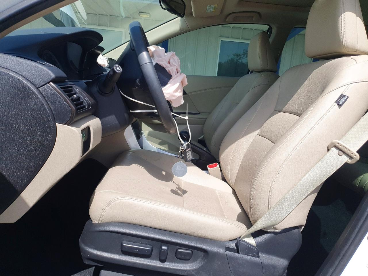 2015 Honda Accord Exl Белый vin: 1HGCR2F89FA179848