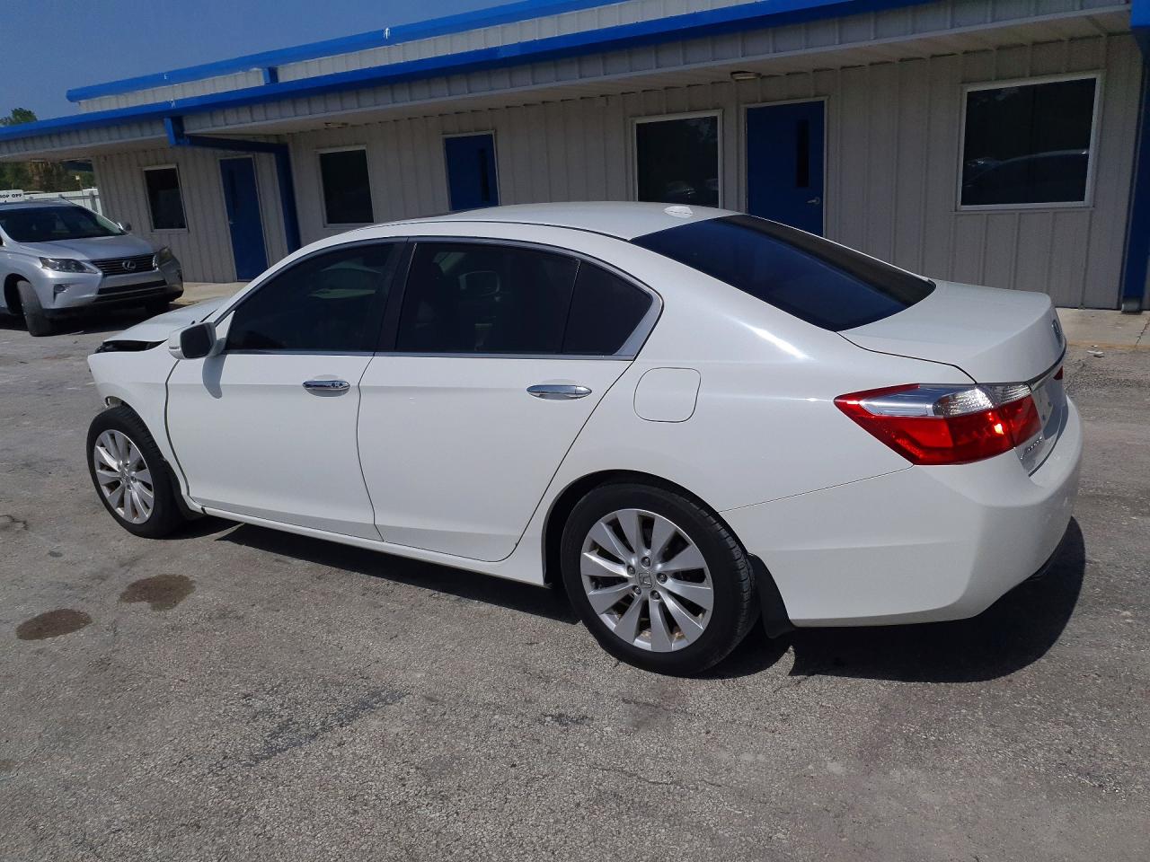 2015 Honda Accord Exl Белый vin: 1HGCR2F89FA179848