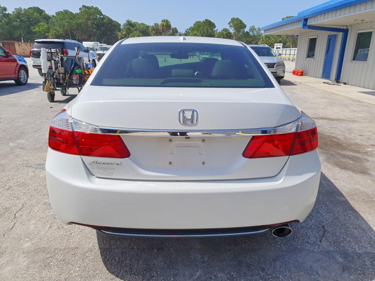 2015 Honda Accord Exl Белый vin: 1HGCR2F89FA179848