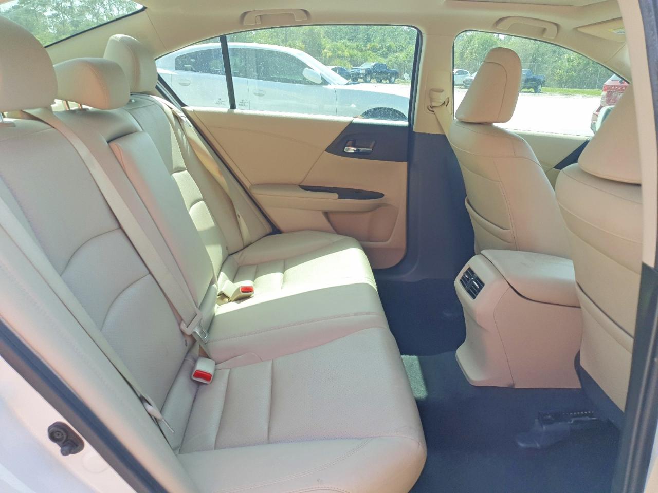 2015 Honda Accord Exl Белый vin: 1HGCR2F89FA179848
