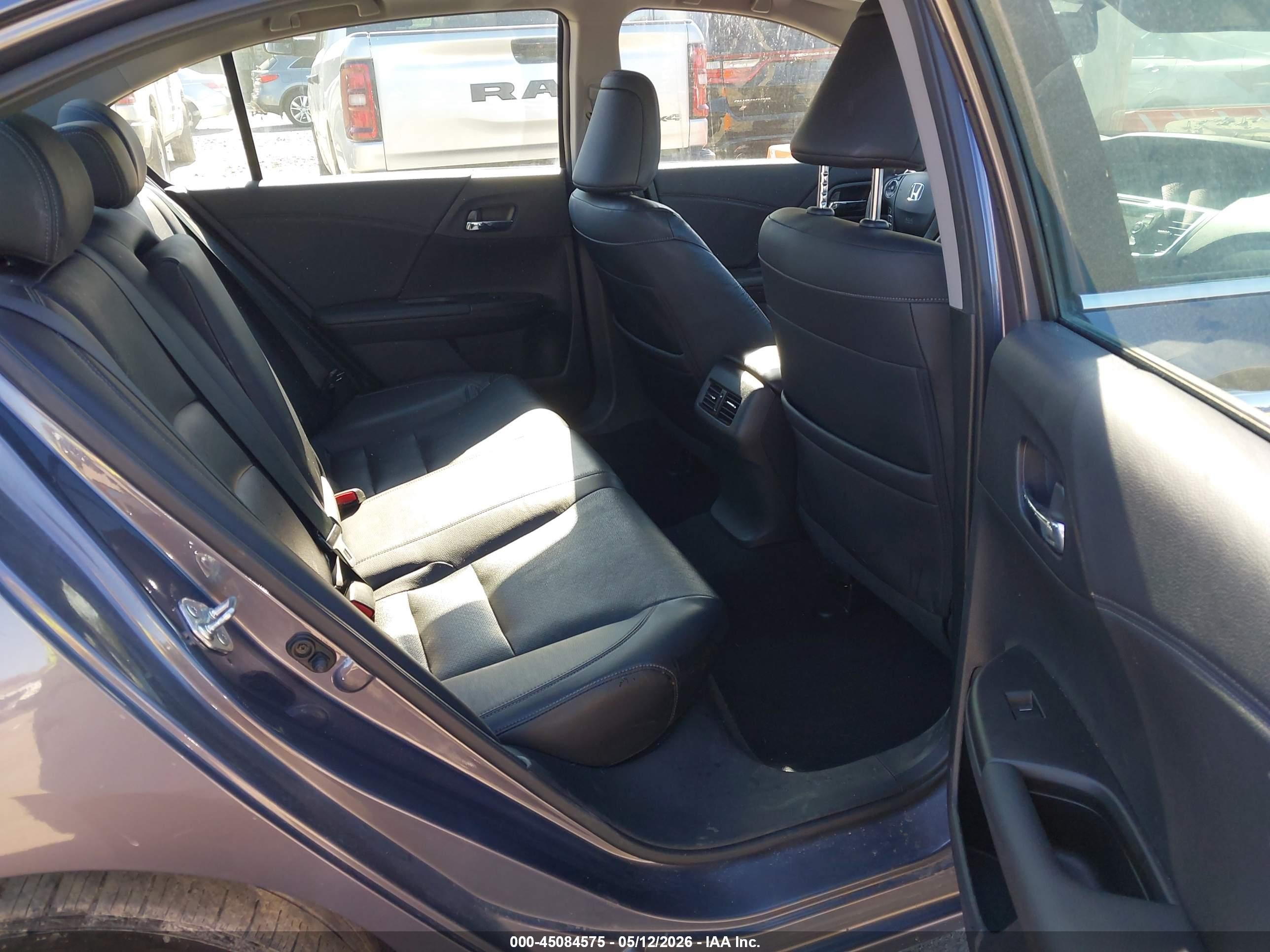 2015 Honda Accord Ex-l Серый vin: 1HGCR2F89FA203436