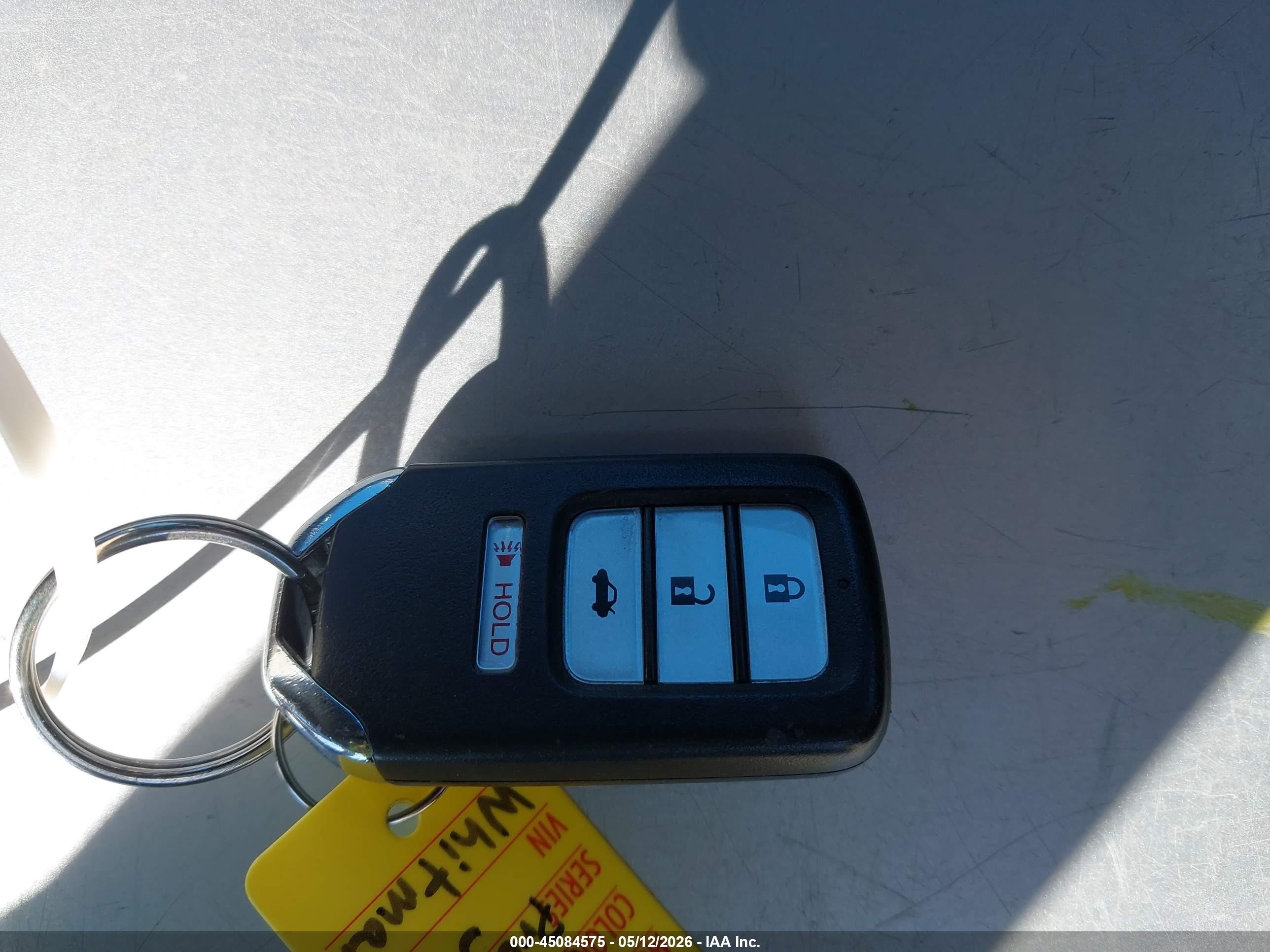 2015 Honda Accord Ex-l Серый vin: 1HGCR2F89FA203436