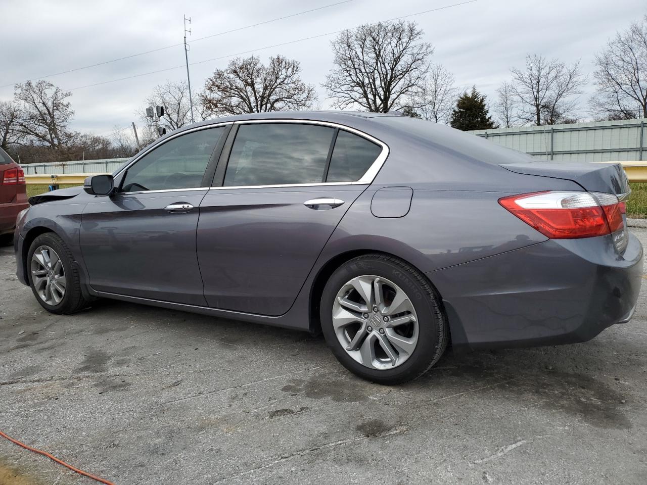 2015 Honda Accord Exl Gray vin: 1HGCR2F89FA216106