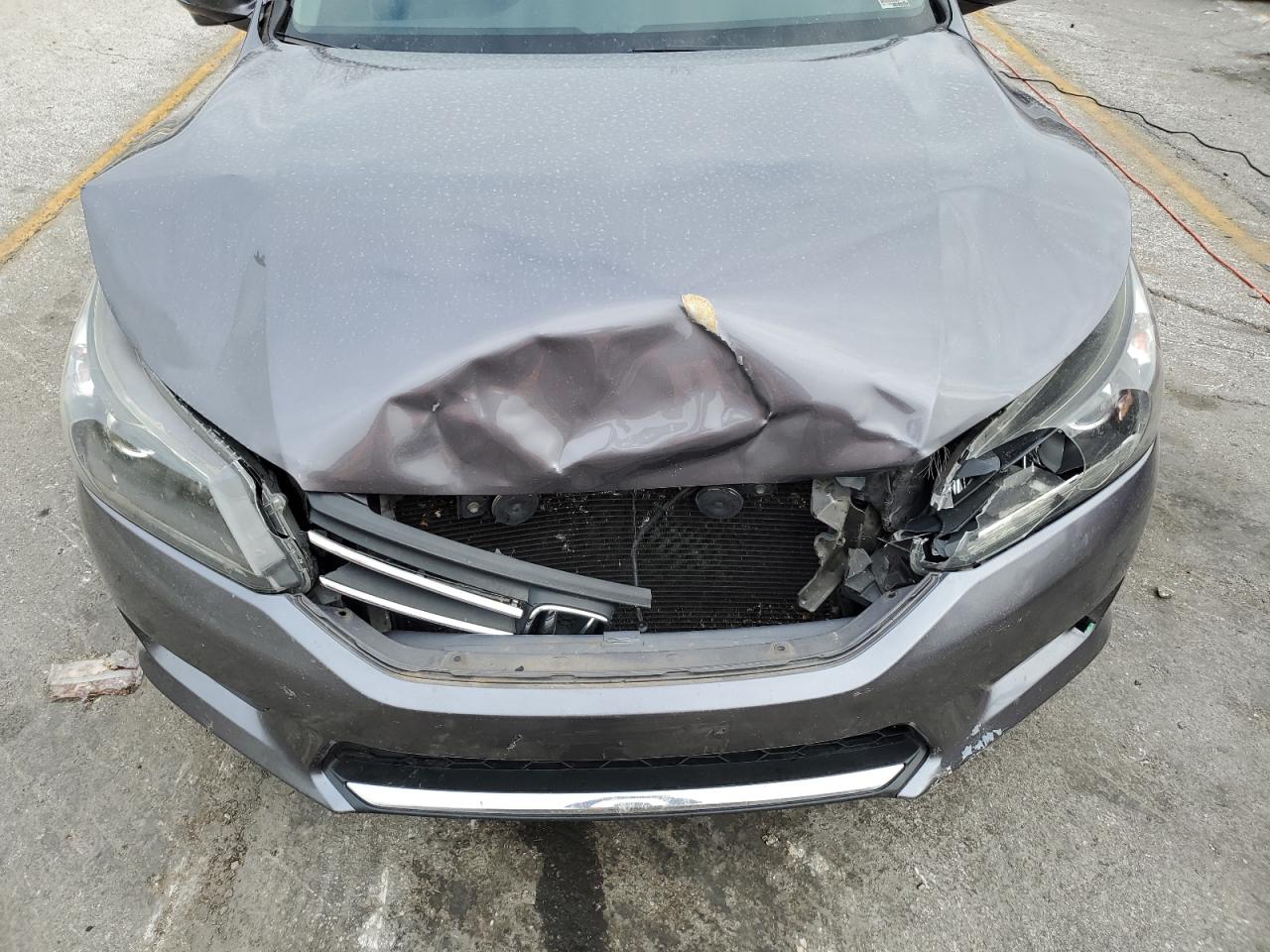 2015 Honda Accord Exl Gray vin: 1HGCR2F89FA216106