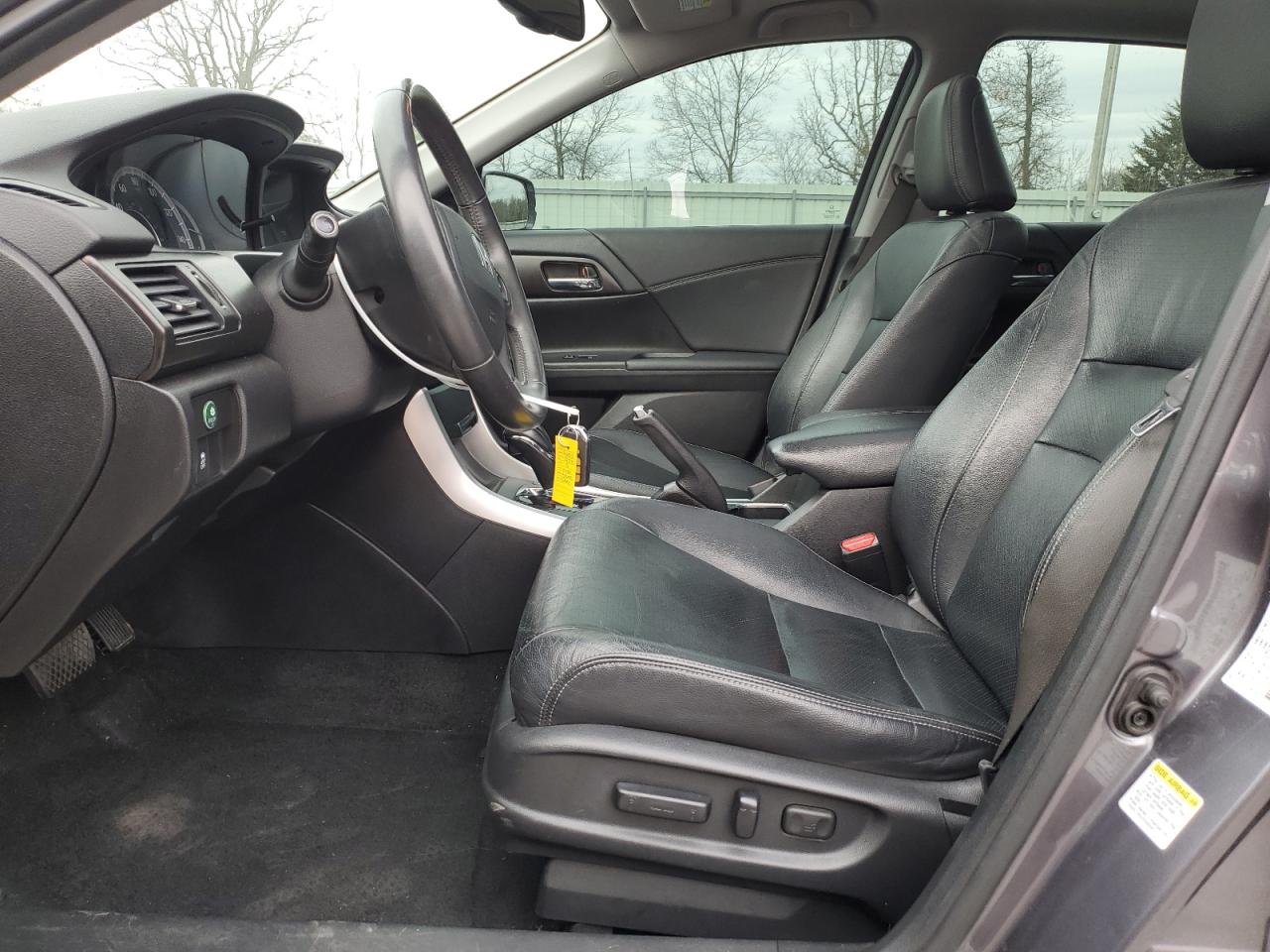 2015 Honda Accord Exl Gray vin: 1HGCR2F89FA216106