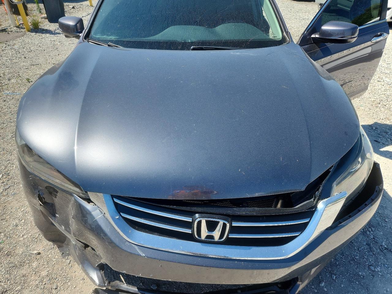2015 Honda Accord Exl Gray vin: 1HGCR2F89FA216106