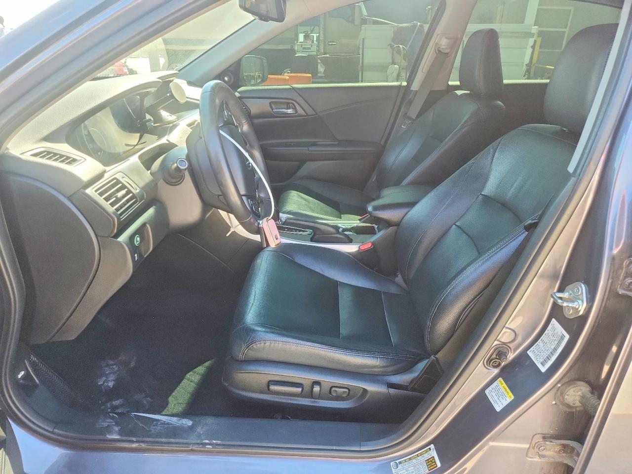 2015 Honda Accord Exl Gray vin: 1HGCR2F89FA216106