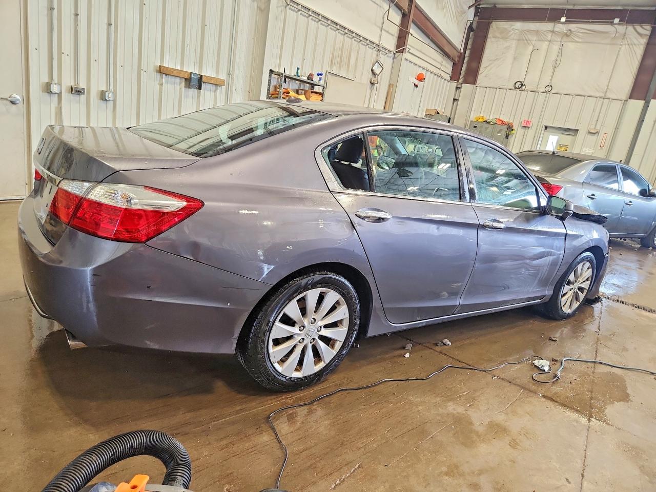 2015 Honda Accord Exl Gray vin: 1HGCR2F89FA232659
