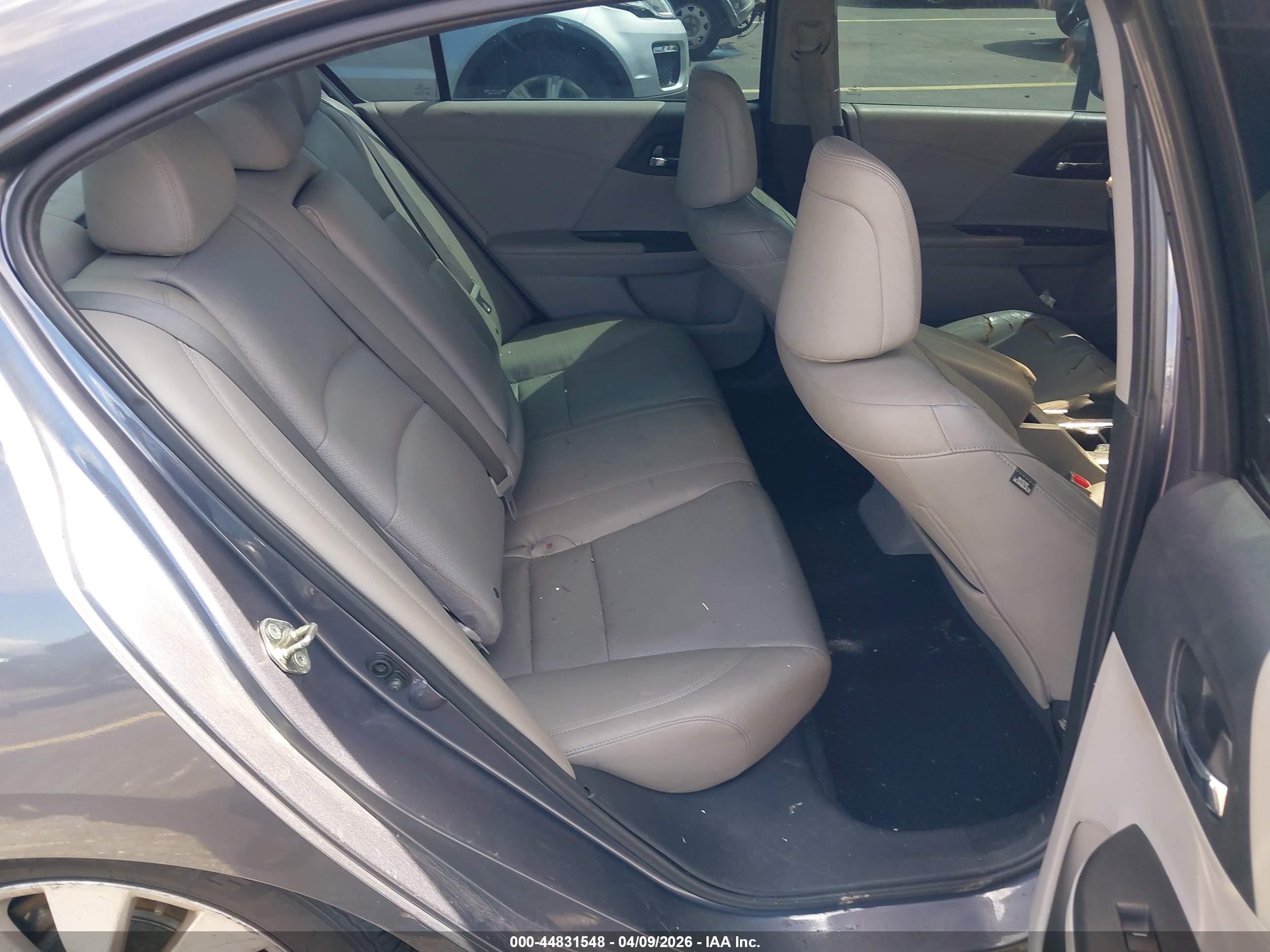 2015 Honda Accord Ex-l Gray vin: 1HGCR2F89FA263331