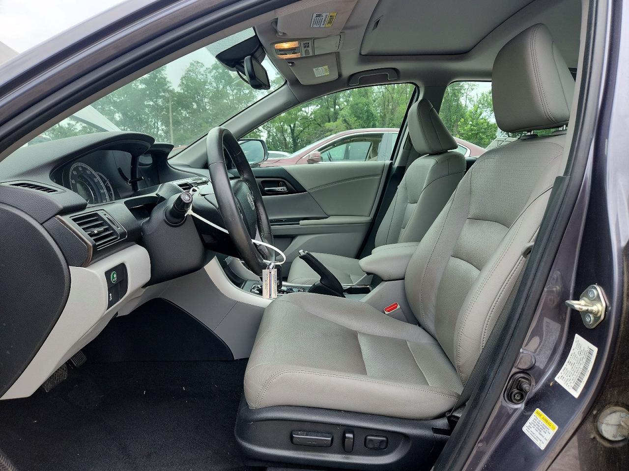 2015 Honda Accord Exl Gray vin: 1HGCR2F89FA263376