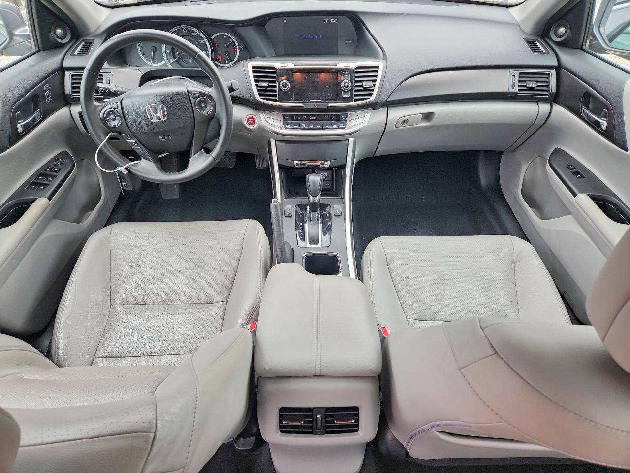 2015 Honda Accord Exl Gray vin: 1HGCR2F89FA263376