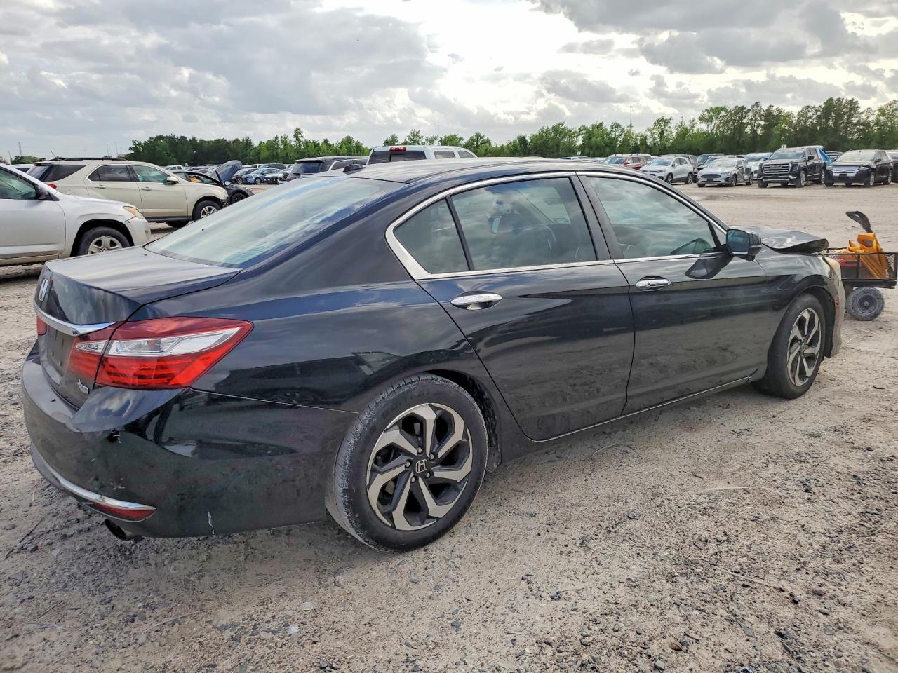 2016 Honda Accord Exl Black vin: 1HGCR2F89GA087611