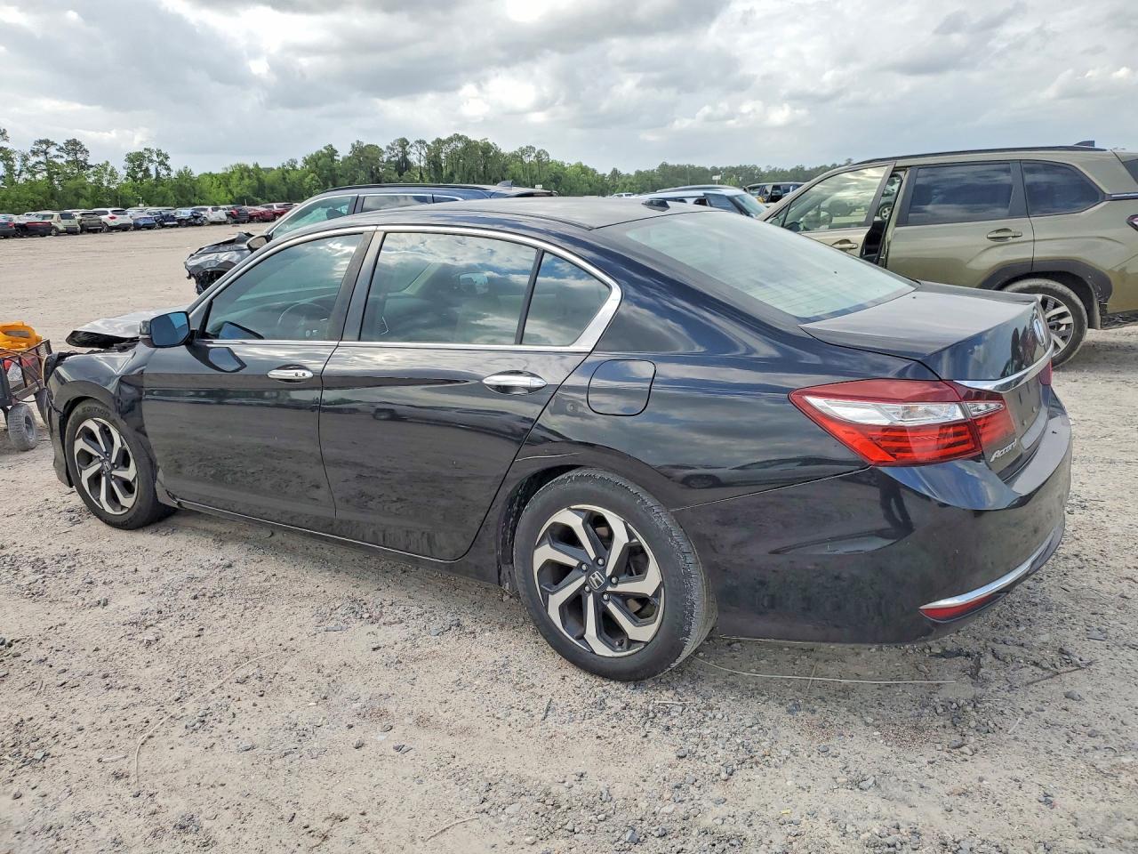 2016 Honda Accord Exl Black vin: 1HGCR2F89GA087611