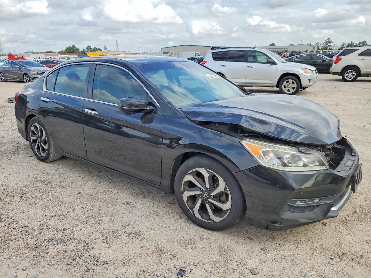 2016 Honda Accord Exl Black vin: 1HGCR2F89GA087611