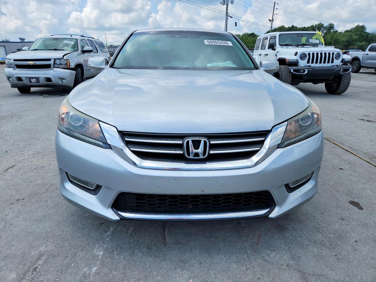 2013 Honda Accord Exl Серебряный vin: 1HGCR2F8XDA007146