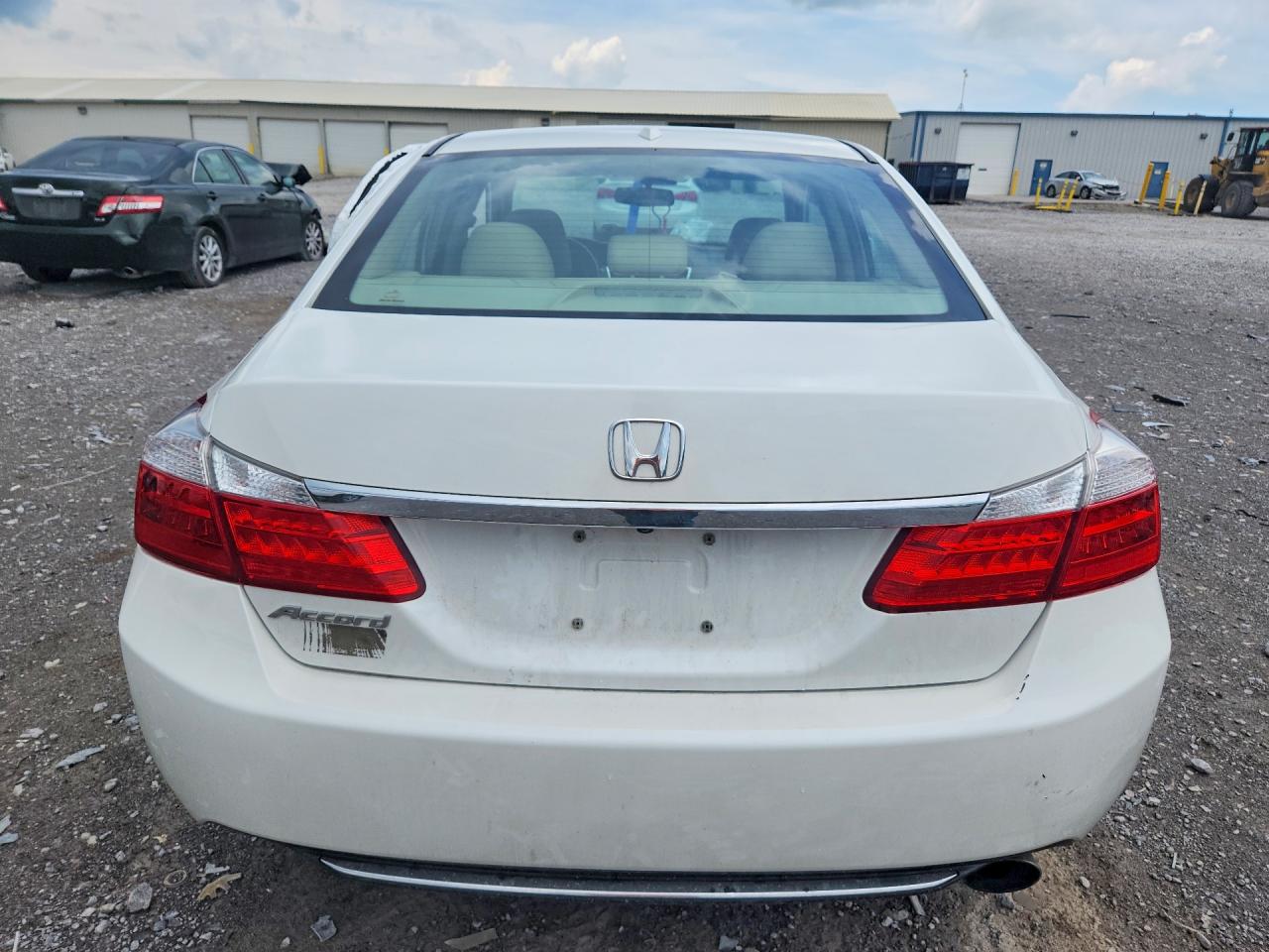 2013 Honda Accord Exl White vin: 1HGCR2F8XDA021368