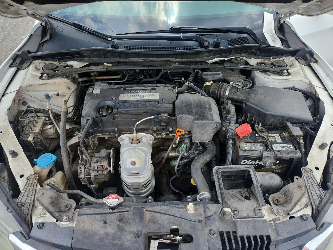 2013 Honda Accord Exl White vin: 1HGCR2F8XDA021368