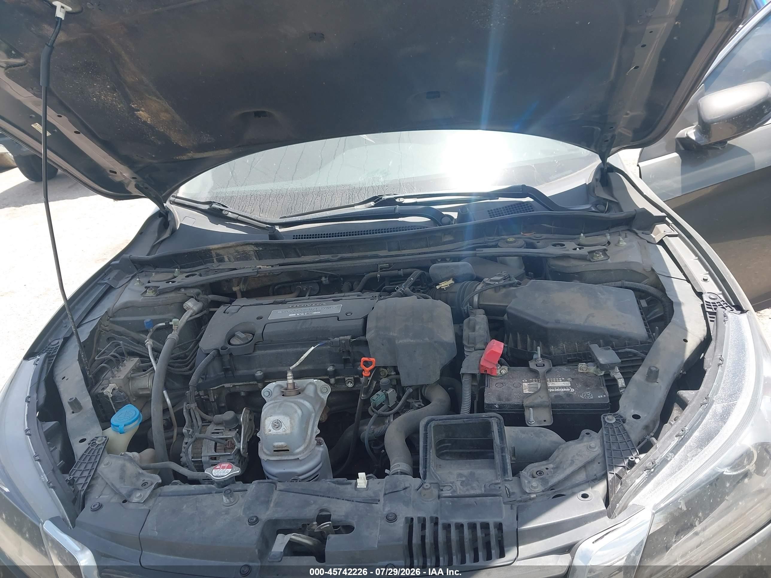 2013 Honda Accord Ex-l Gray vin: 1HGCR2F8XDA034315
