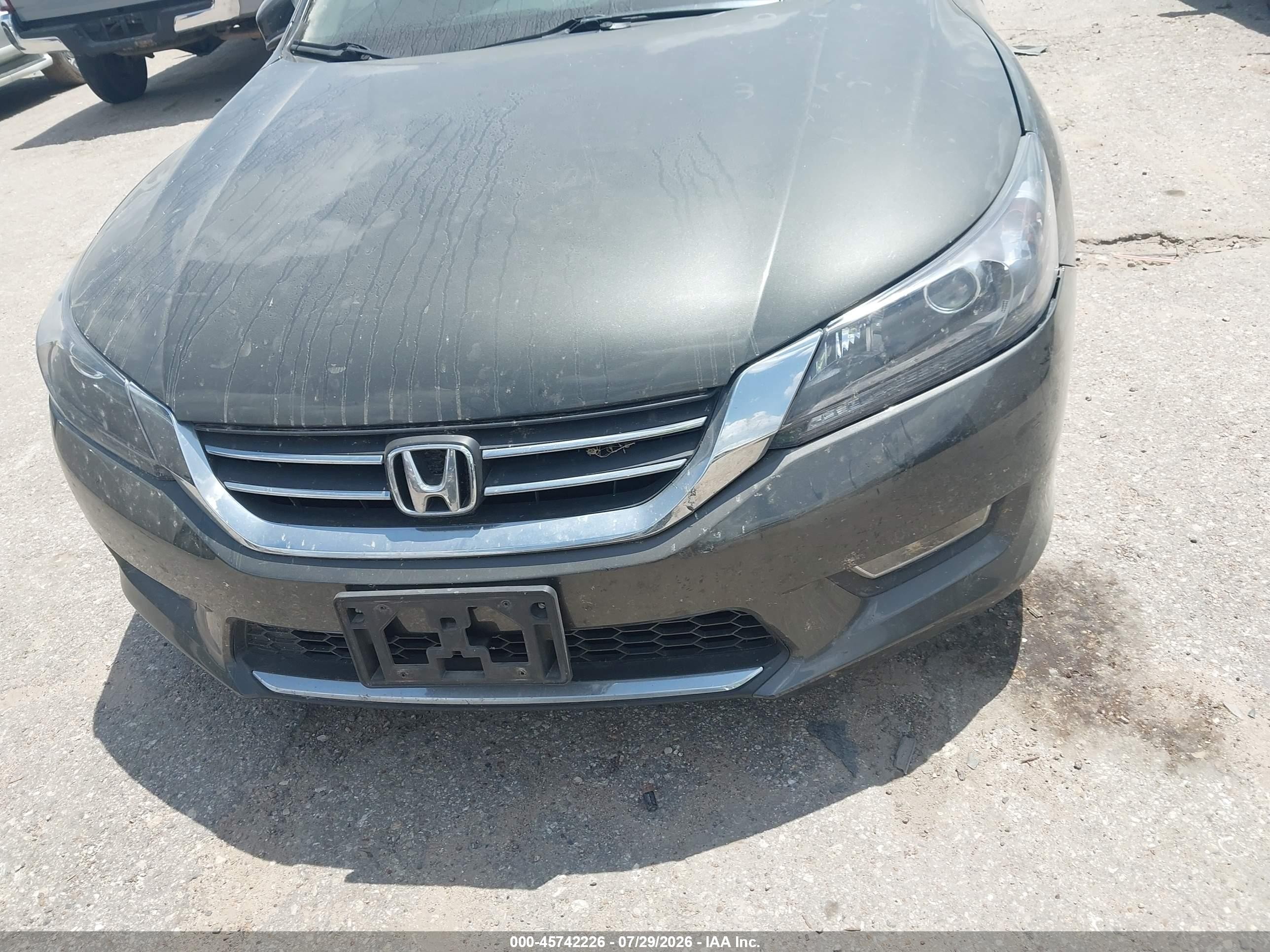 2013 Honda Accord Ex-l Gray vin: 1HGCR2F8XDA034315