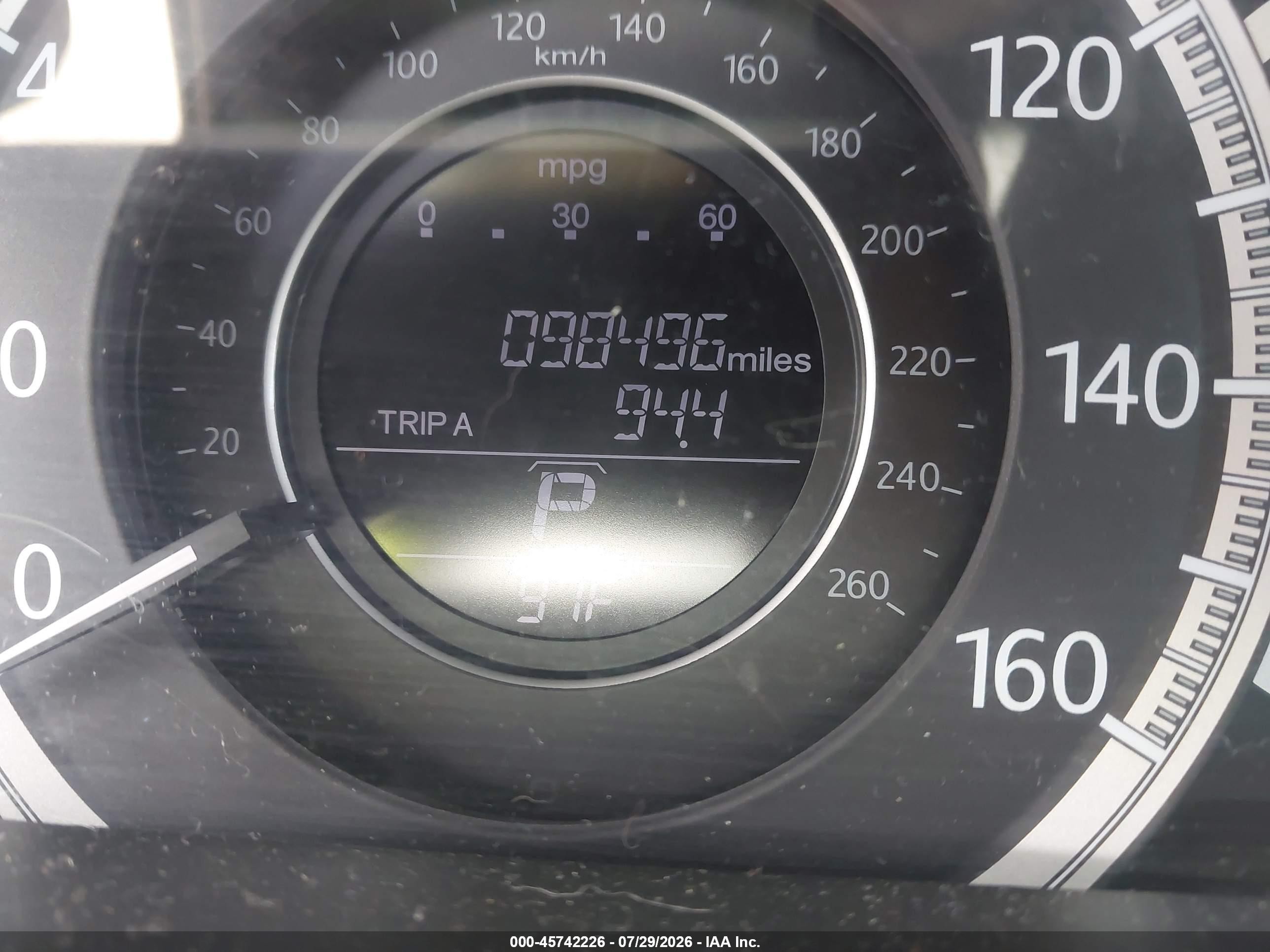 2013 Honda Accord Ex-l Gray vin: 1HGCR2F8XDA034315