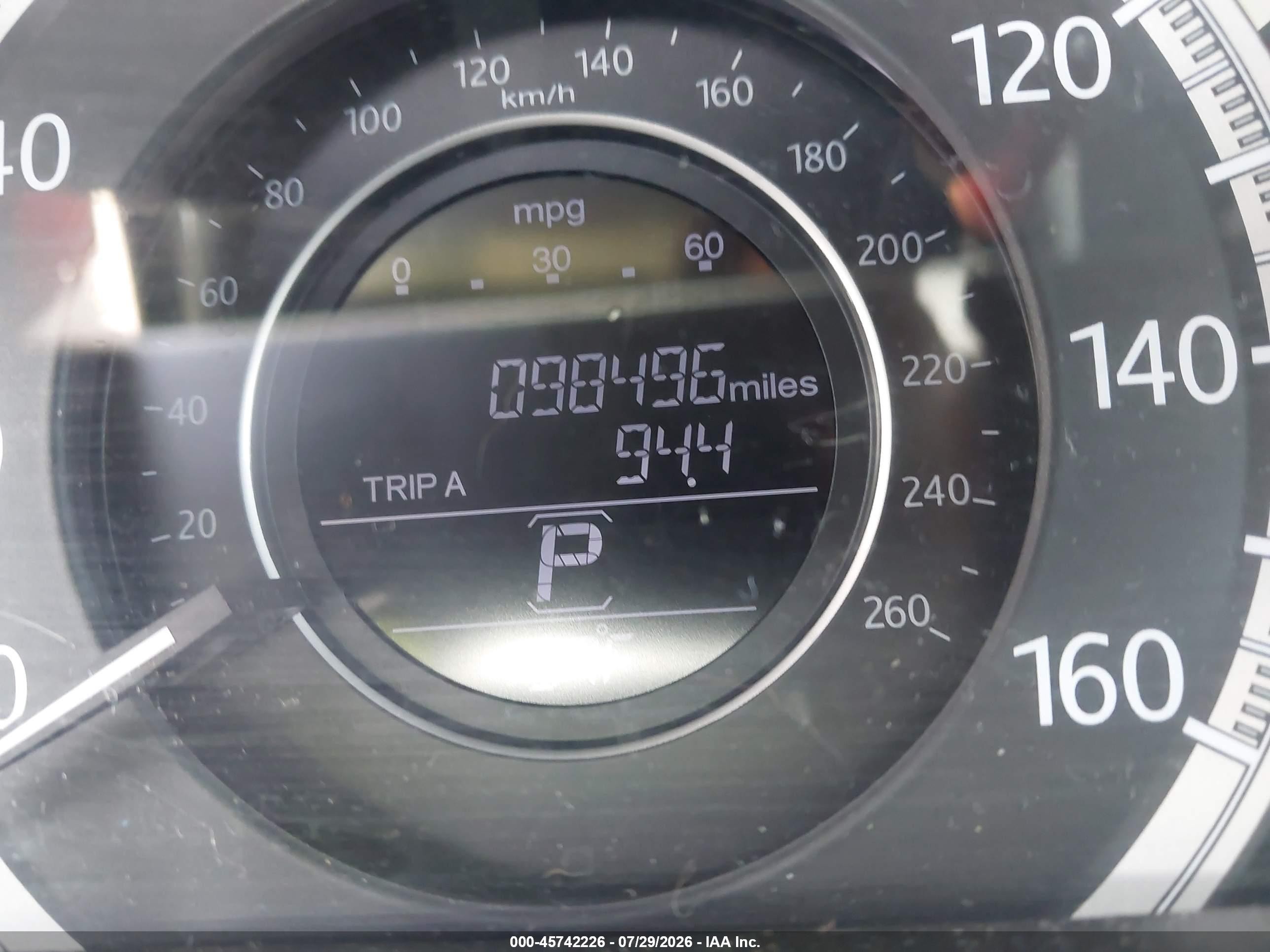 2013 Honda Accord Ex-l Gray vin: 1HGCR2F8XDA034315