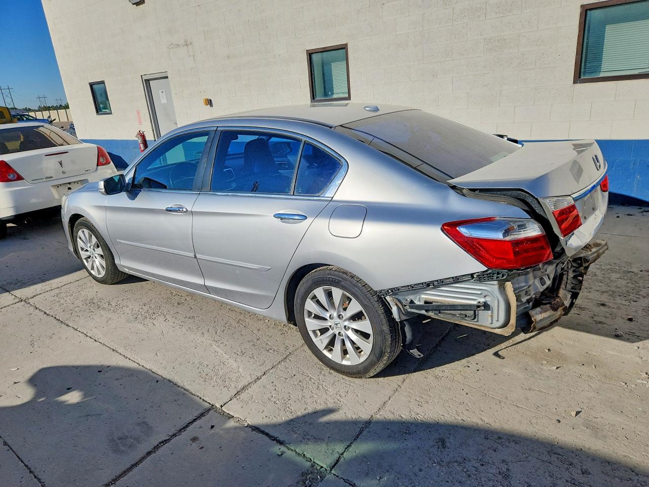 2013 Honda Accord Exl Silver vin: 1HGCR2F8XDA047274