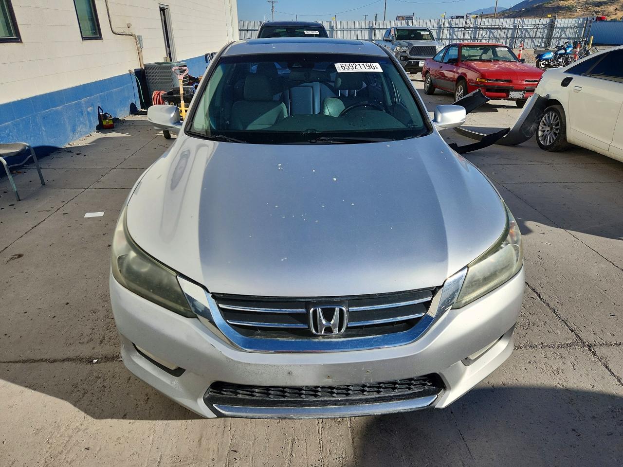 2013 Honda Accord Exl Silver vin: 1HGCR2F8XDA047274