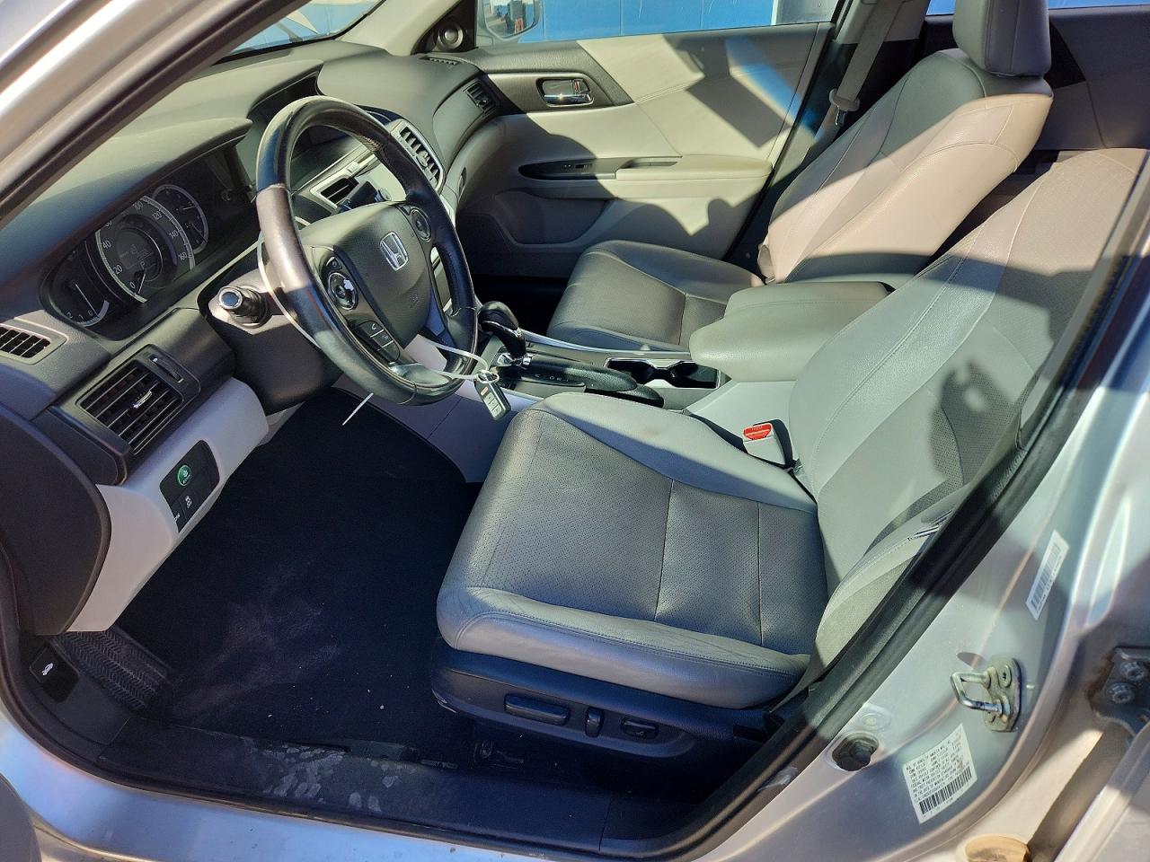 2013 Honda Accord Exl Silver vin: 1HGCR2F8XDA047274