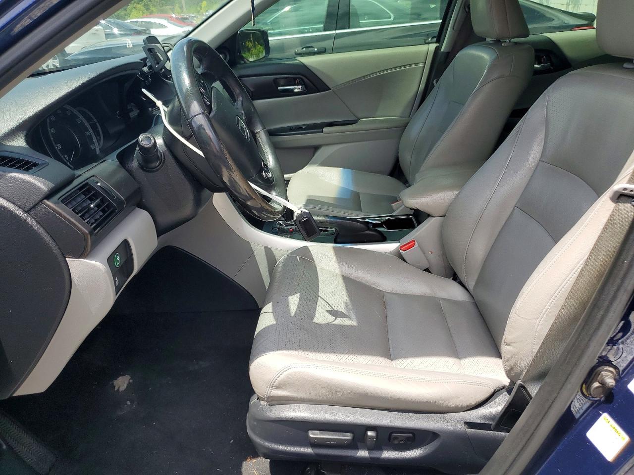 2013 Honda Accord Exl Blue vin: 1HGCR2F8XDA049932