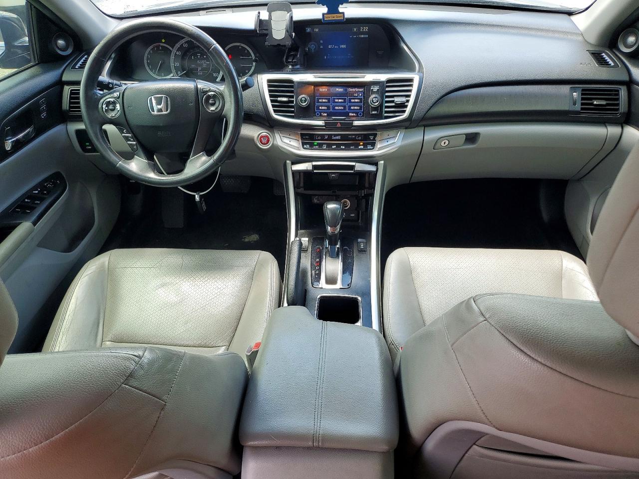 2013 Honda Accord Exl Blue vin: 1HGCR2F8XDA049932