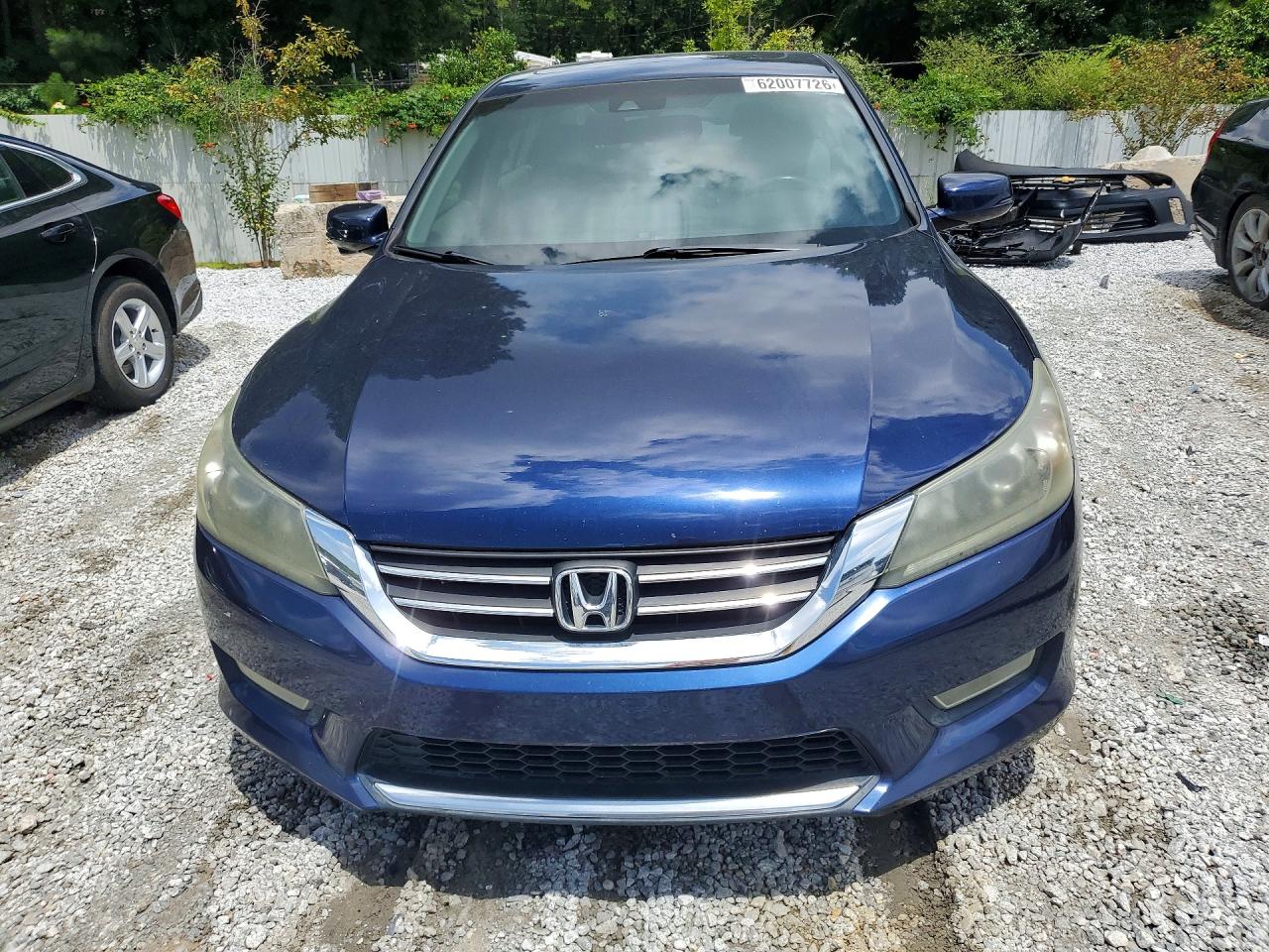 2013 Honda Accord Exl Blue vin: 1HGCR2F8XDA049932