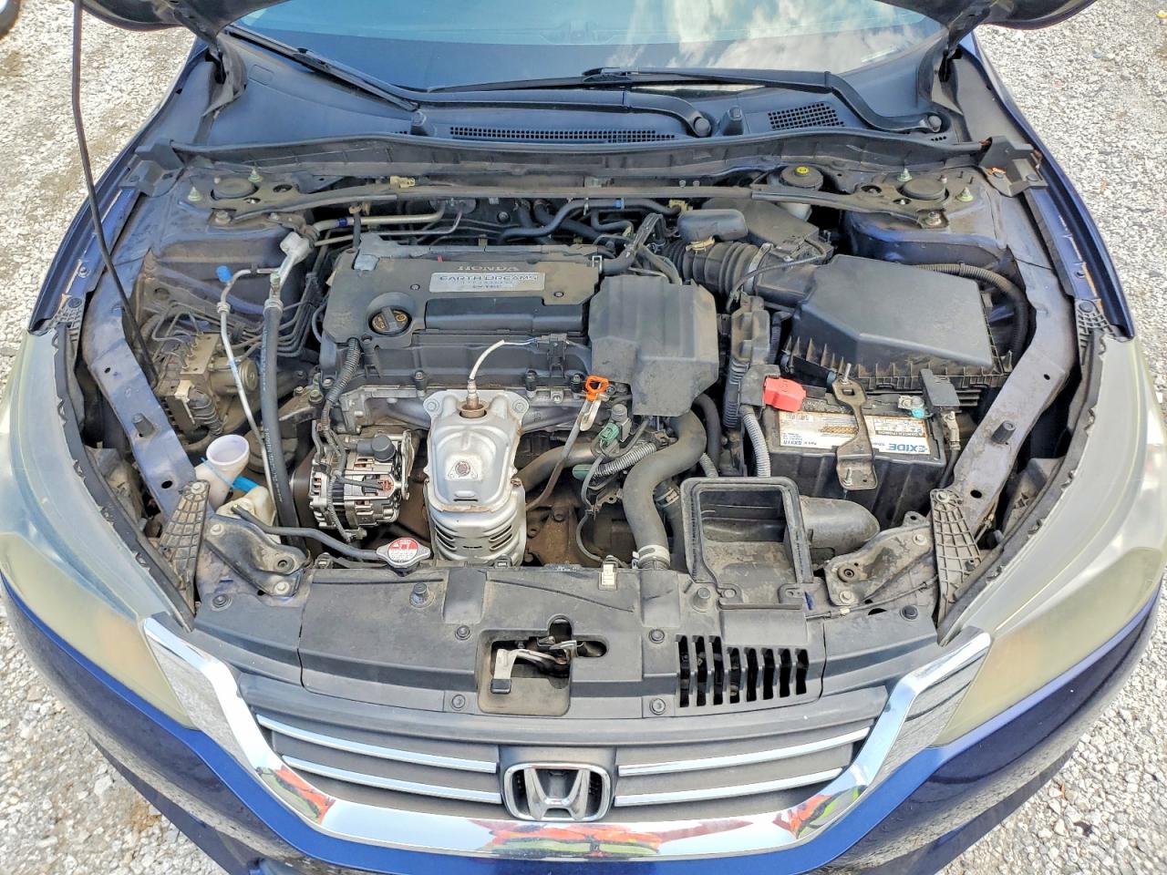 2013 Honda Accord Exl Blue vin: 1HGCR2F8XDA049932