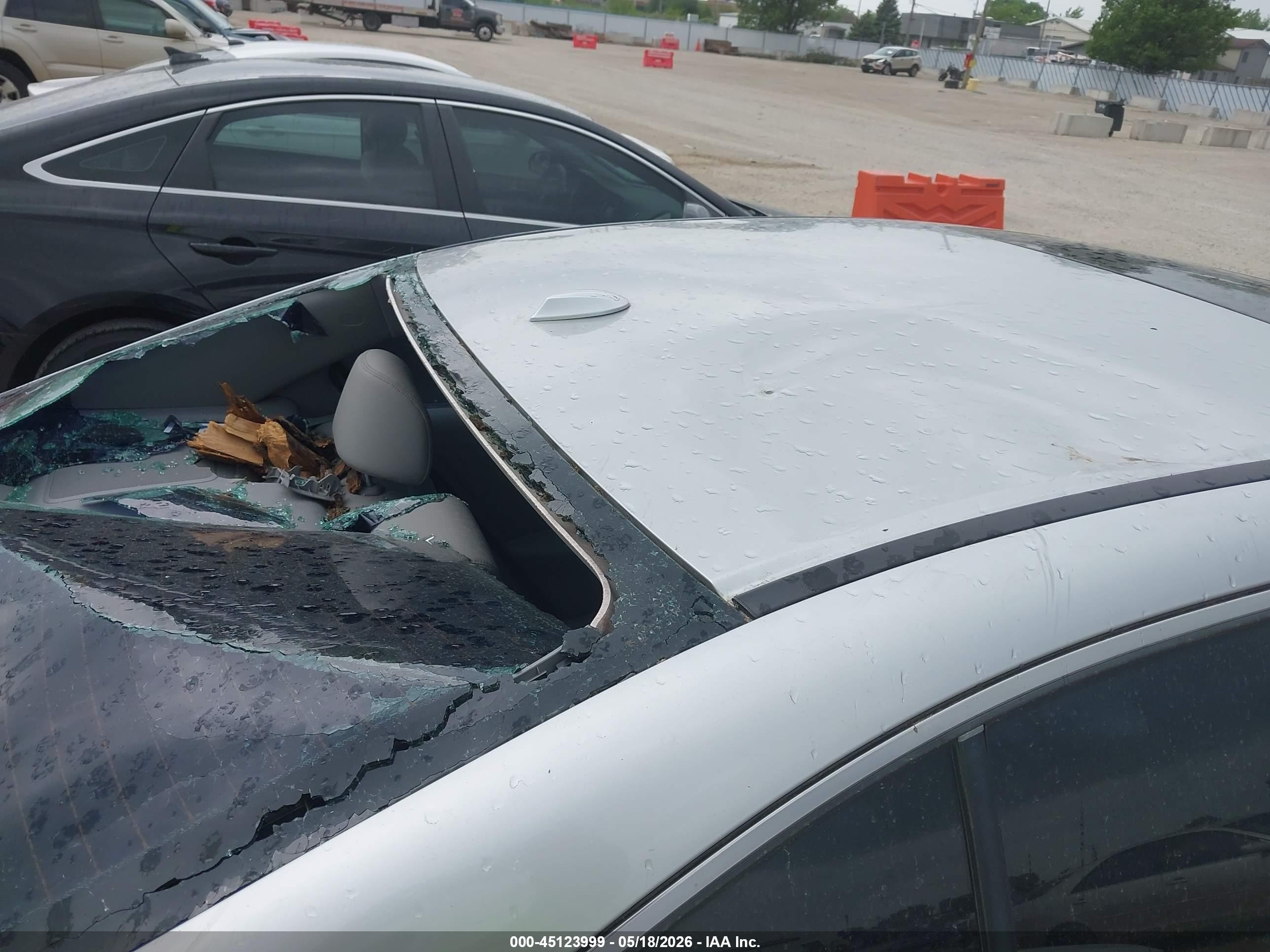 2013 Honda Accord Ex-l Silver vin: 1HGCR2F8XDA056282