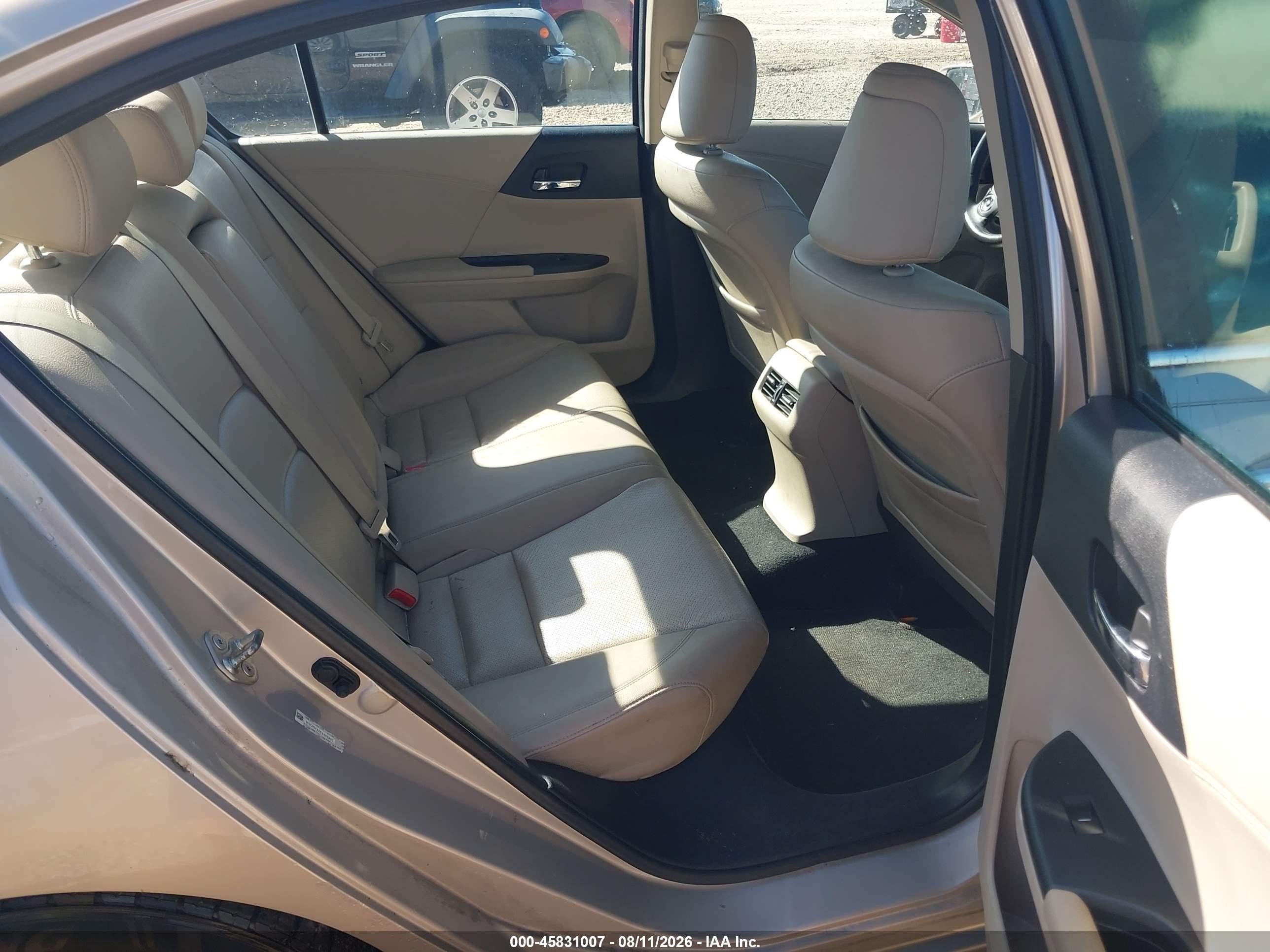 2013 Honda Accord Ex-l Brown vin: 1HGCR2F8XDA056850