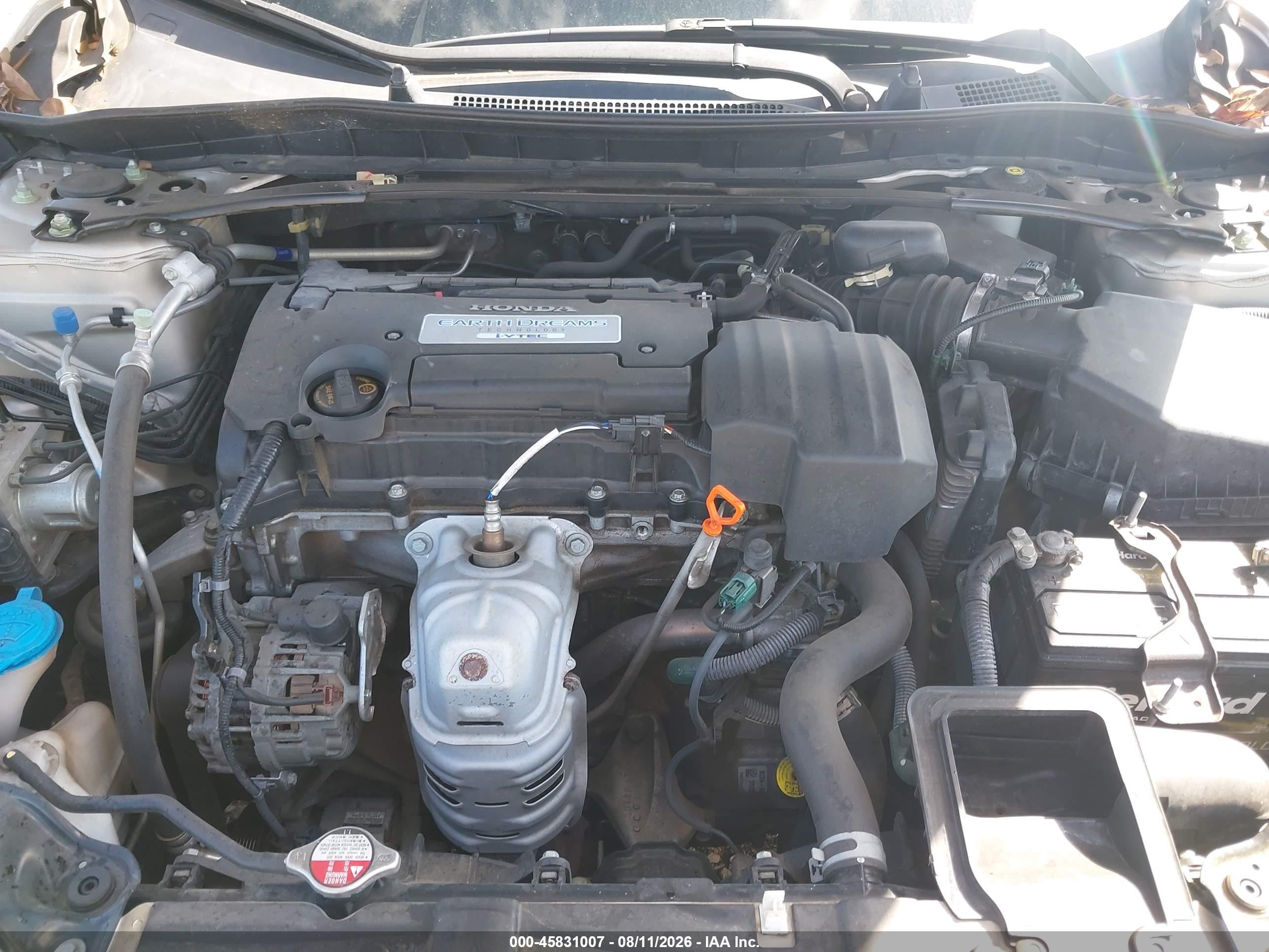 2013 Honda Accord Ex-l Brown vin: 1HGCR2F8XDA056850