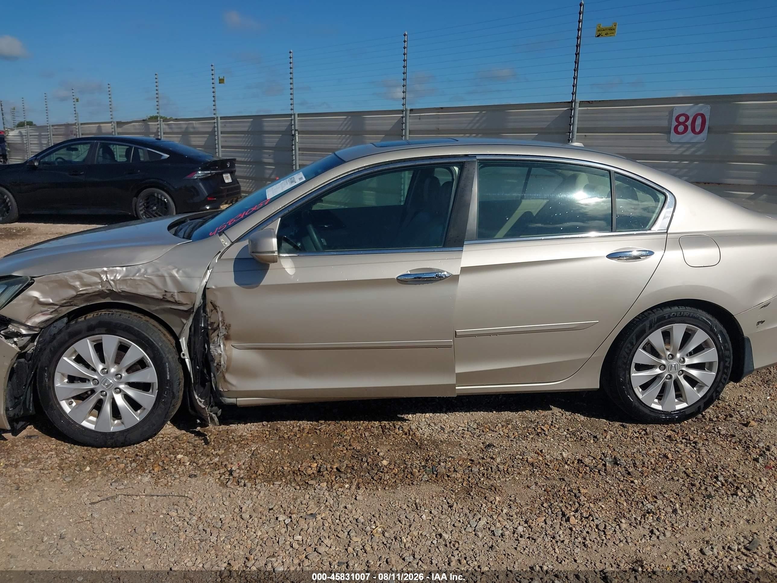 2013 Honda Accord Ex-l Brown vin: 1HGCR2F8XDA056850