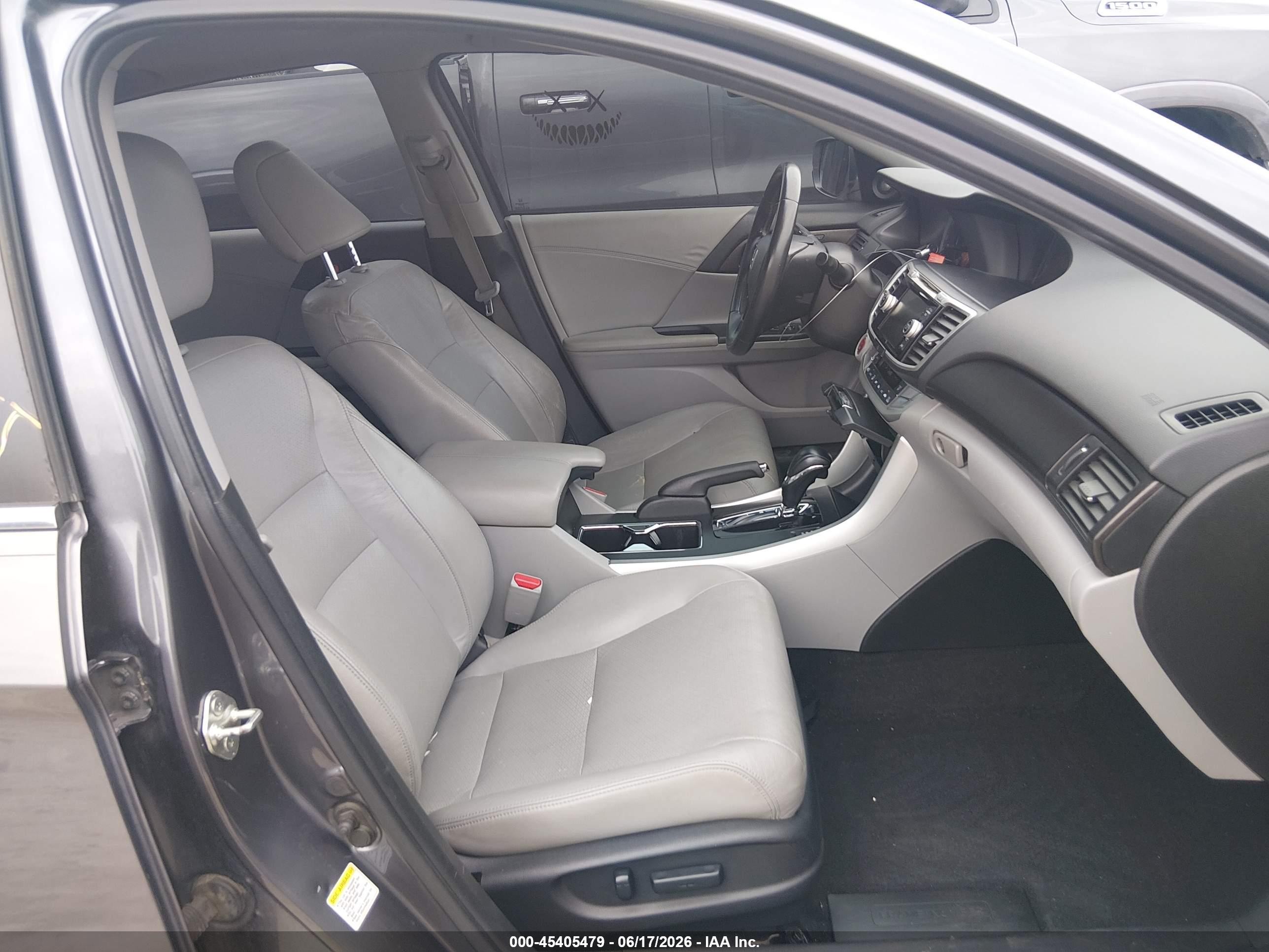 2013 Honda Accord Ex-l Gray vin: 1HGCR2F8XDA063300