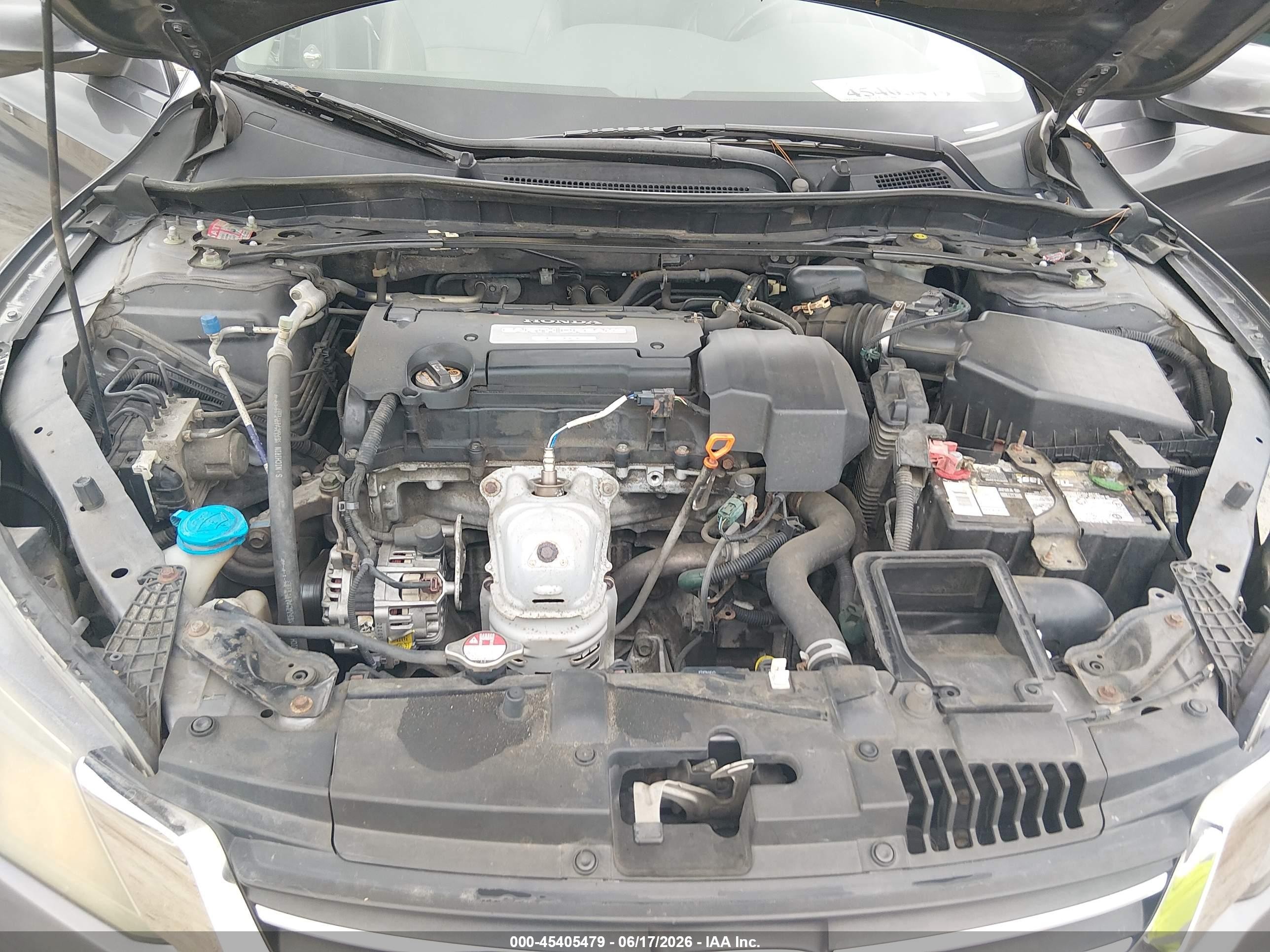2013 Honda Accord Ex-l Gray vin: 1HGCR2F8XDA063300