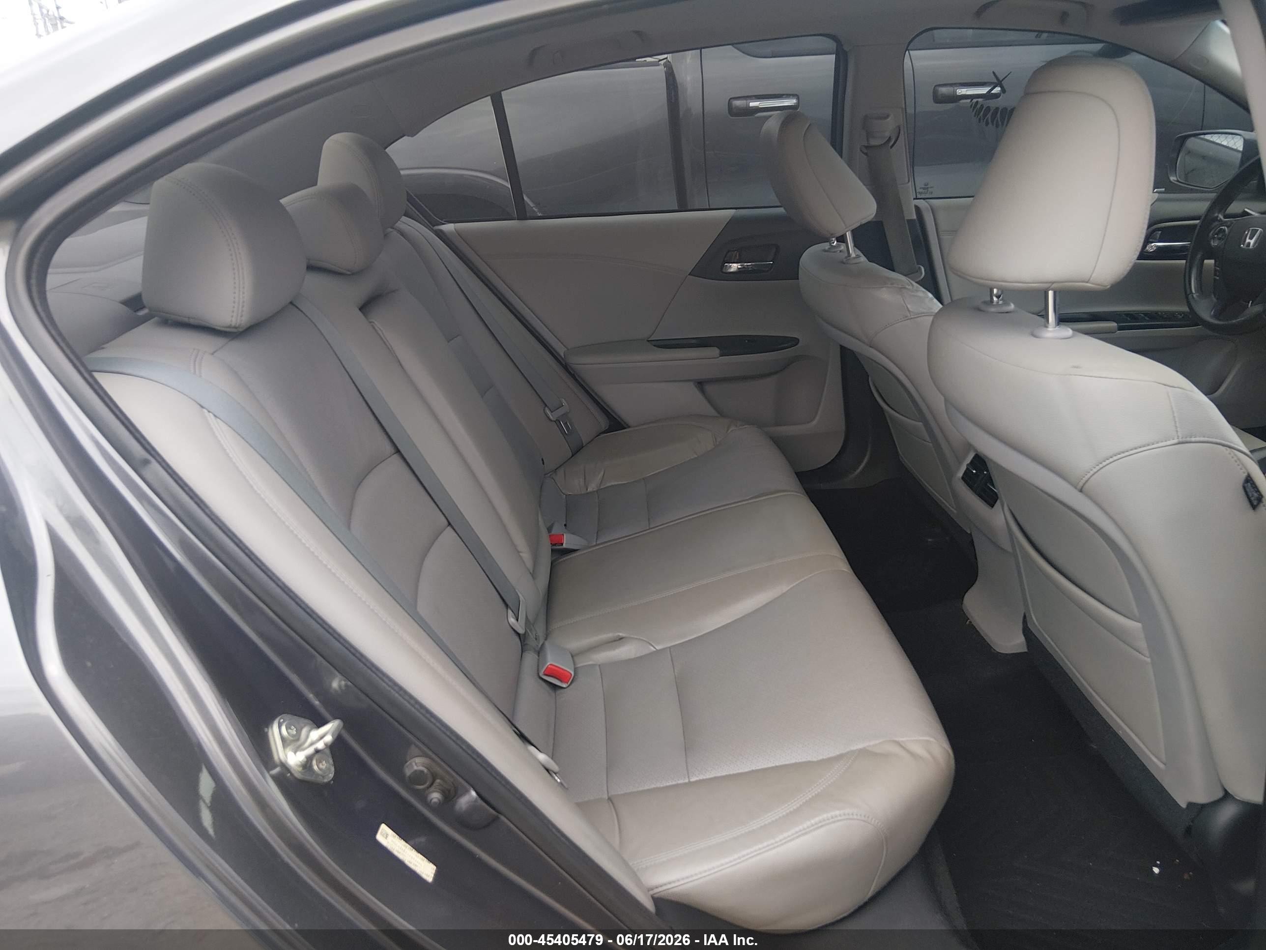 2013 Honda Accord Ex-l Gray vin: 1HGCR2F8XDA063300