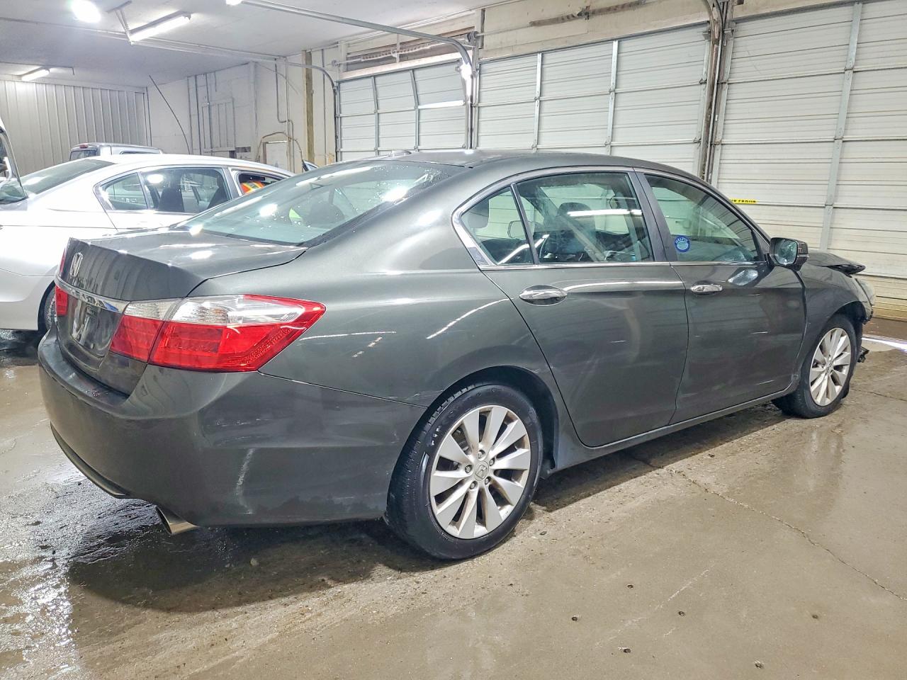 2013 Honda Accord Exl Gray vin: 1HGCR2F8XDA064303