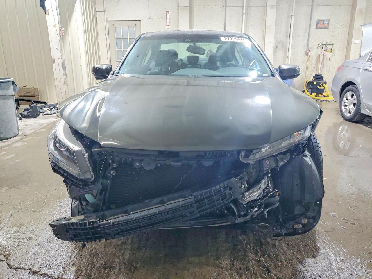 2013 Honda Accord Exl Gray vin: 1HGCR2F8XDA064303